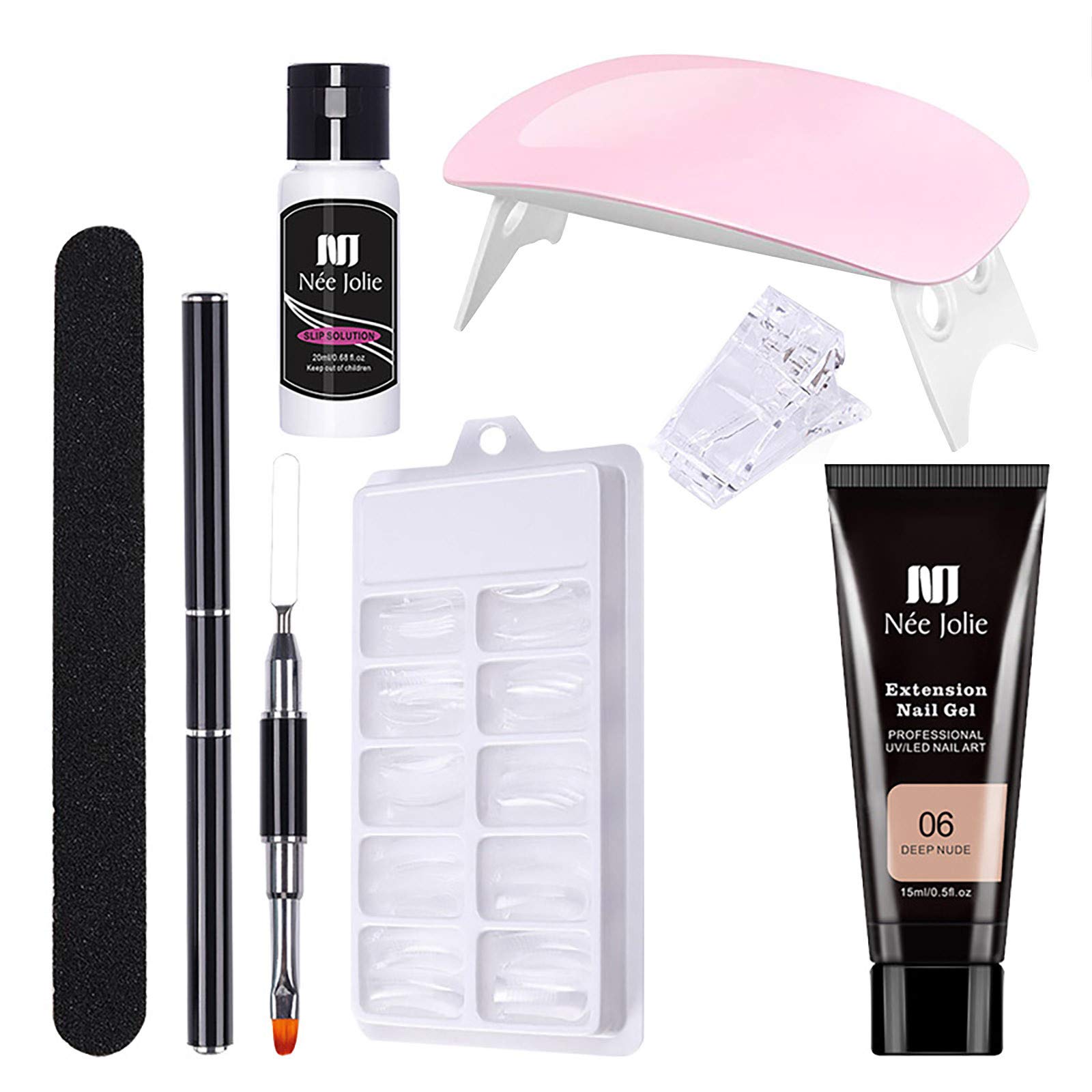 Professional Gel Nail Kit - 20ml Gel Polish for Nail Art & Extensions | Gel X Nail Polish Set (One Size) | Perfect for Salon, Home Manicures & DIY Nail Designs