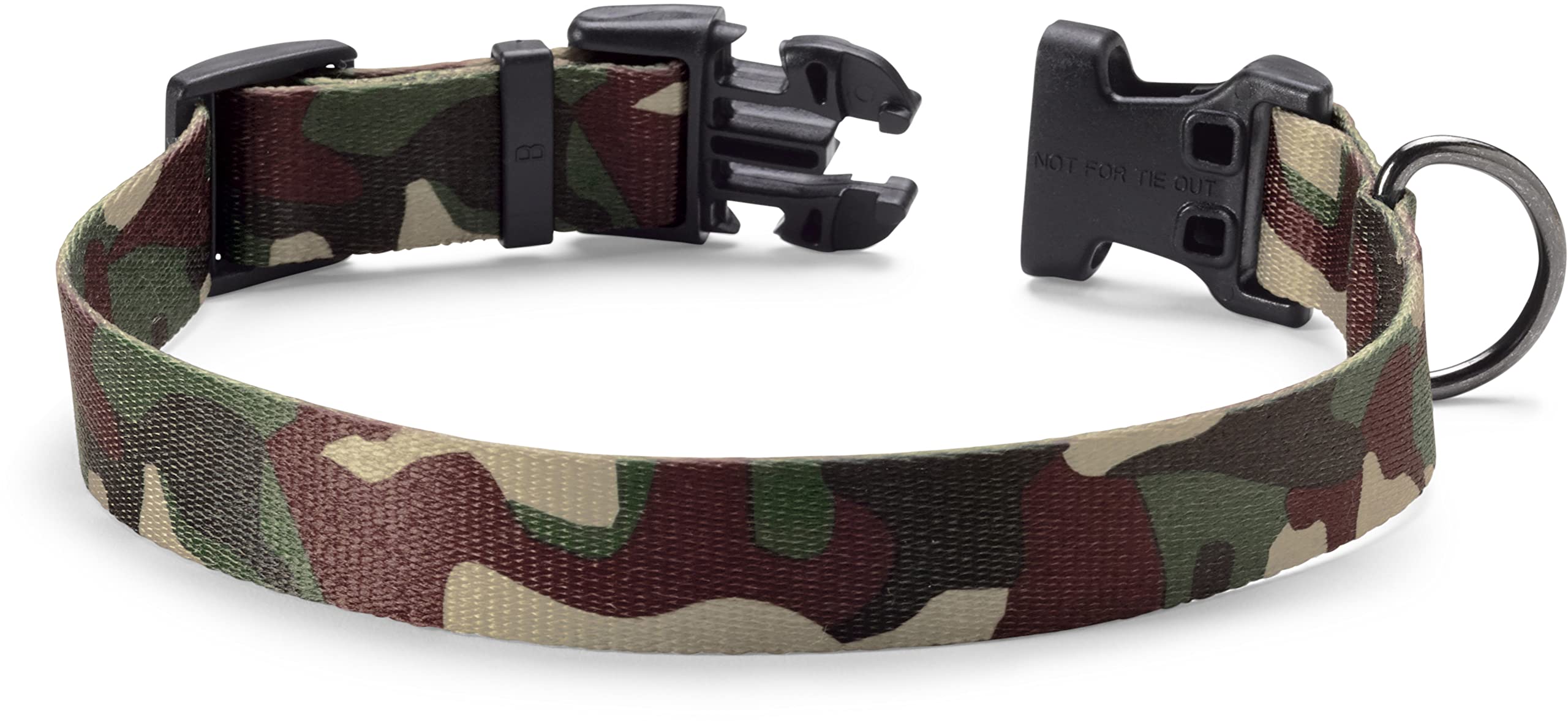 Orvis Adjustable Camouflage Dog Collar for Small Dogs - Durable Nylon Pet Collar for Hunting, Hiking & Outdoor Adventures