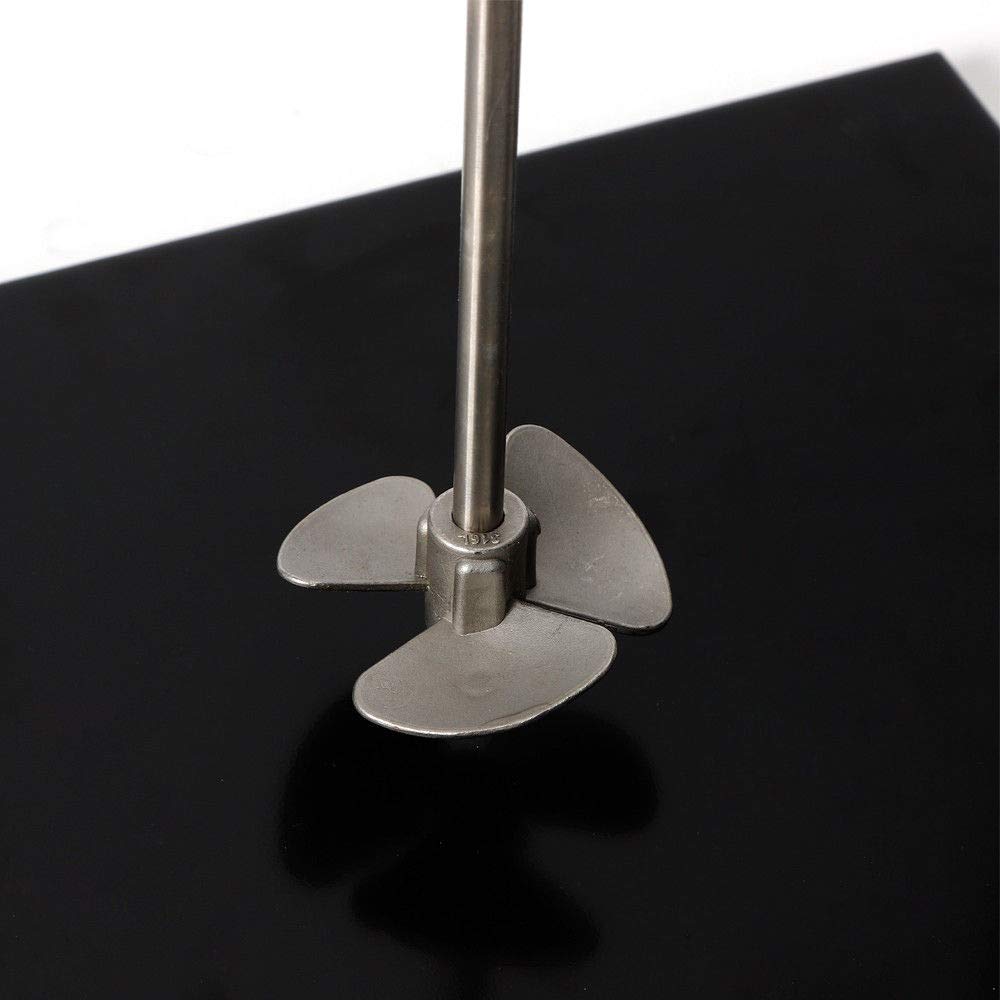 5 Gallon Pneumatic Paint Mixer - 1/4HP Stainless Steel Paint Mixing Machine with Stand - Professional Paint, Ink & Coating Mixing Tool for Industrial & Home Painting Projects