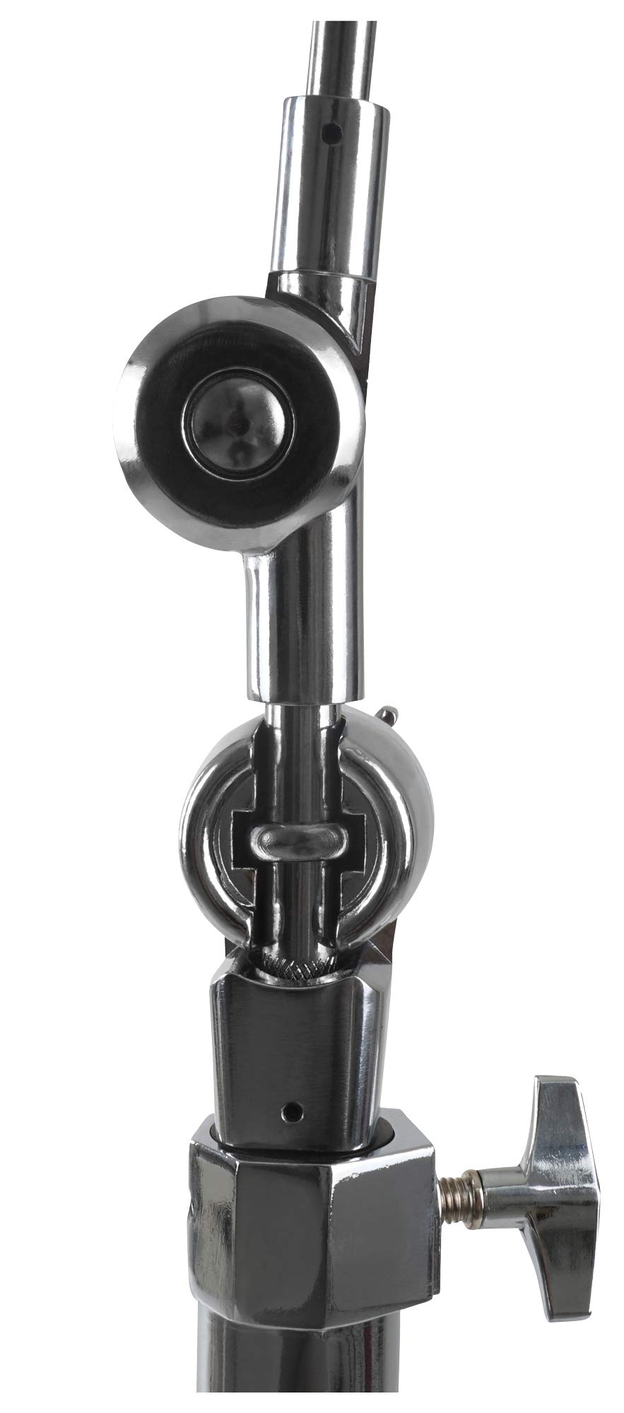 Heavy Duty Boom Cymbal Stand with Adjustable Height - Professional Drum Hardware for Live Performances & Studio Recording - Perfect for Drummers & Music Enthusiasts