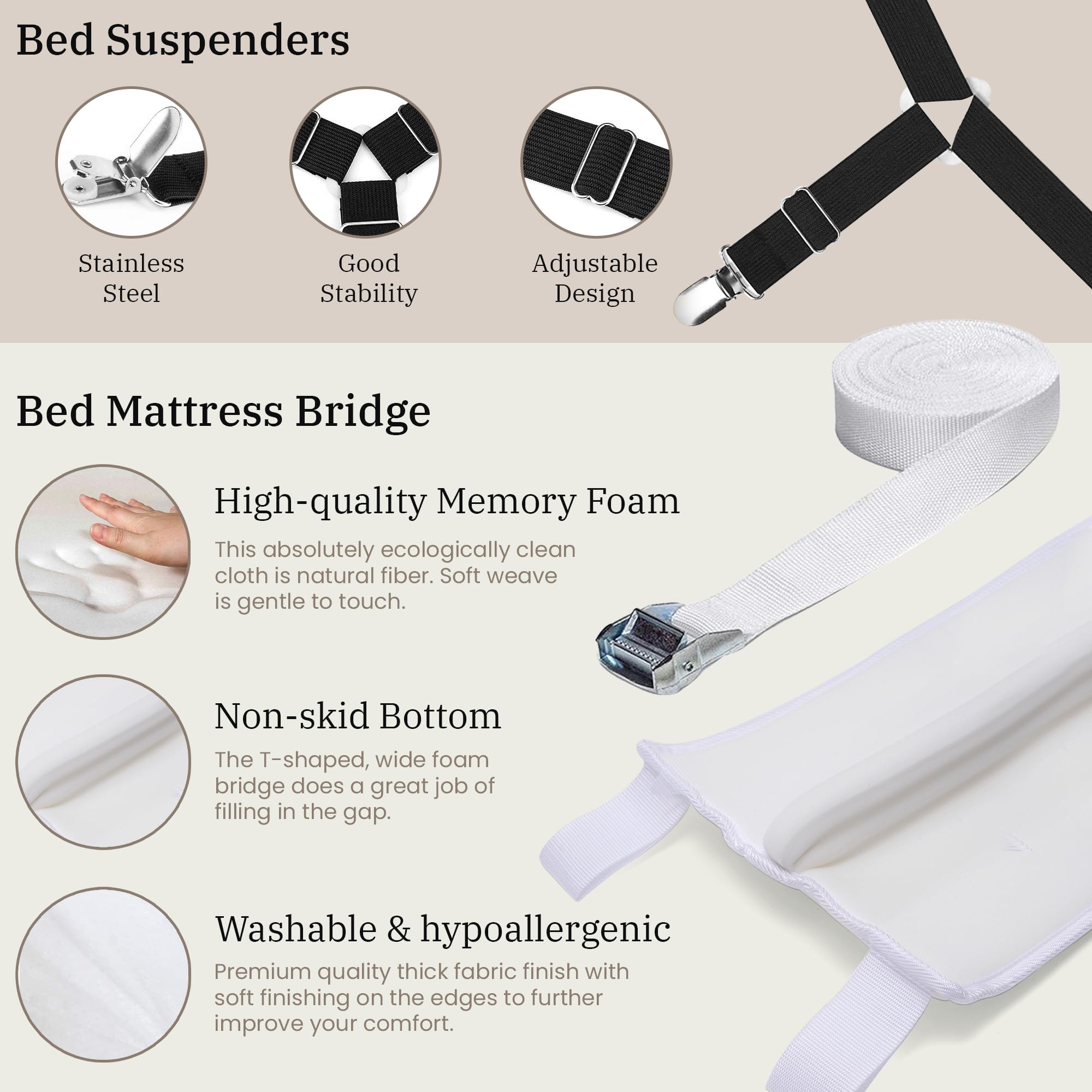 Split King Gap Filler for Adjustable Bed - 79