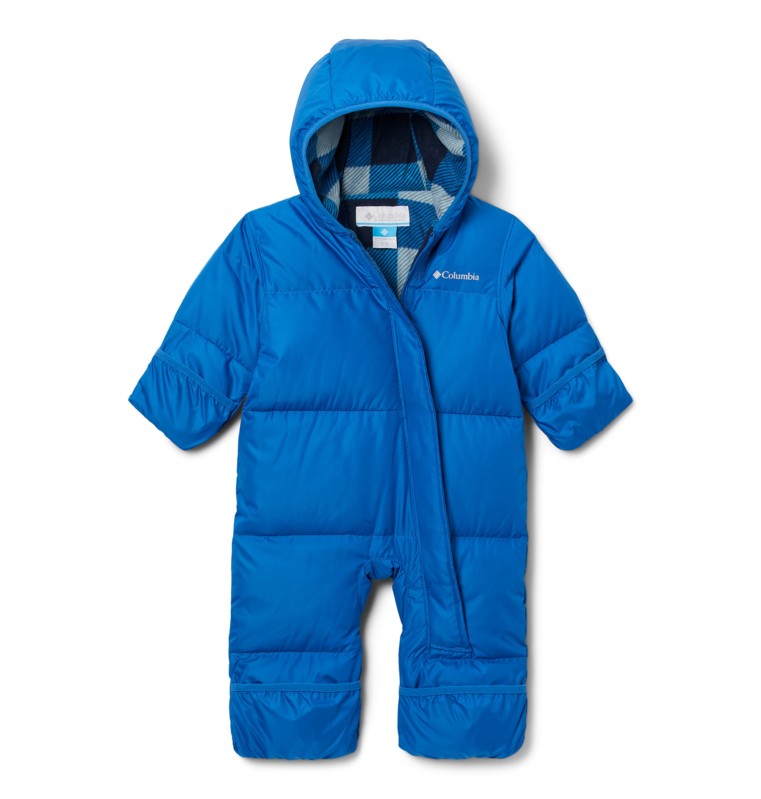 Columbia Baby Boys' Snuggly Bunny Bunting - Soft & Warm Winter Snowsuit for Newborns & Toddlers - Perfect for Outdoor Play, Stroller Walks & Holiday Photos