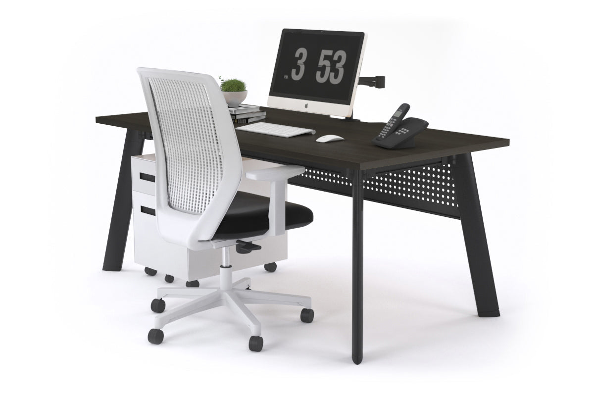 Switch Executive Desk - 1200L x 800W Modern Office Desk with Cable Management Scallop | Perfect for Home Office, Gaming Setup & Professional Workspace