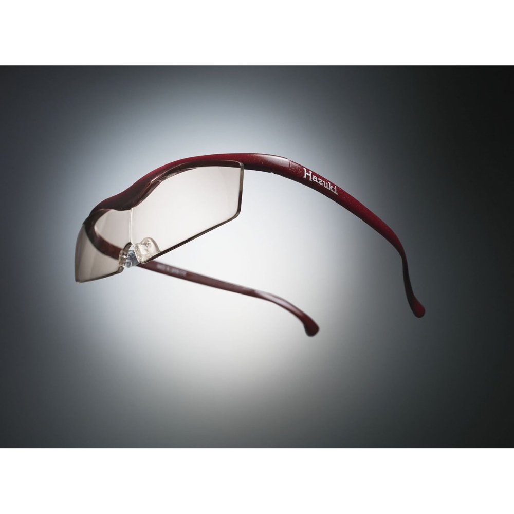 Hazuki Blue Light Blocking Glasses - Anti Eye Strain & UV Protection for Computer, Gaming & Reading - Loupe Blue Light Protection Lens (Red) - Perfect for Office, Study & Digital Screen Use