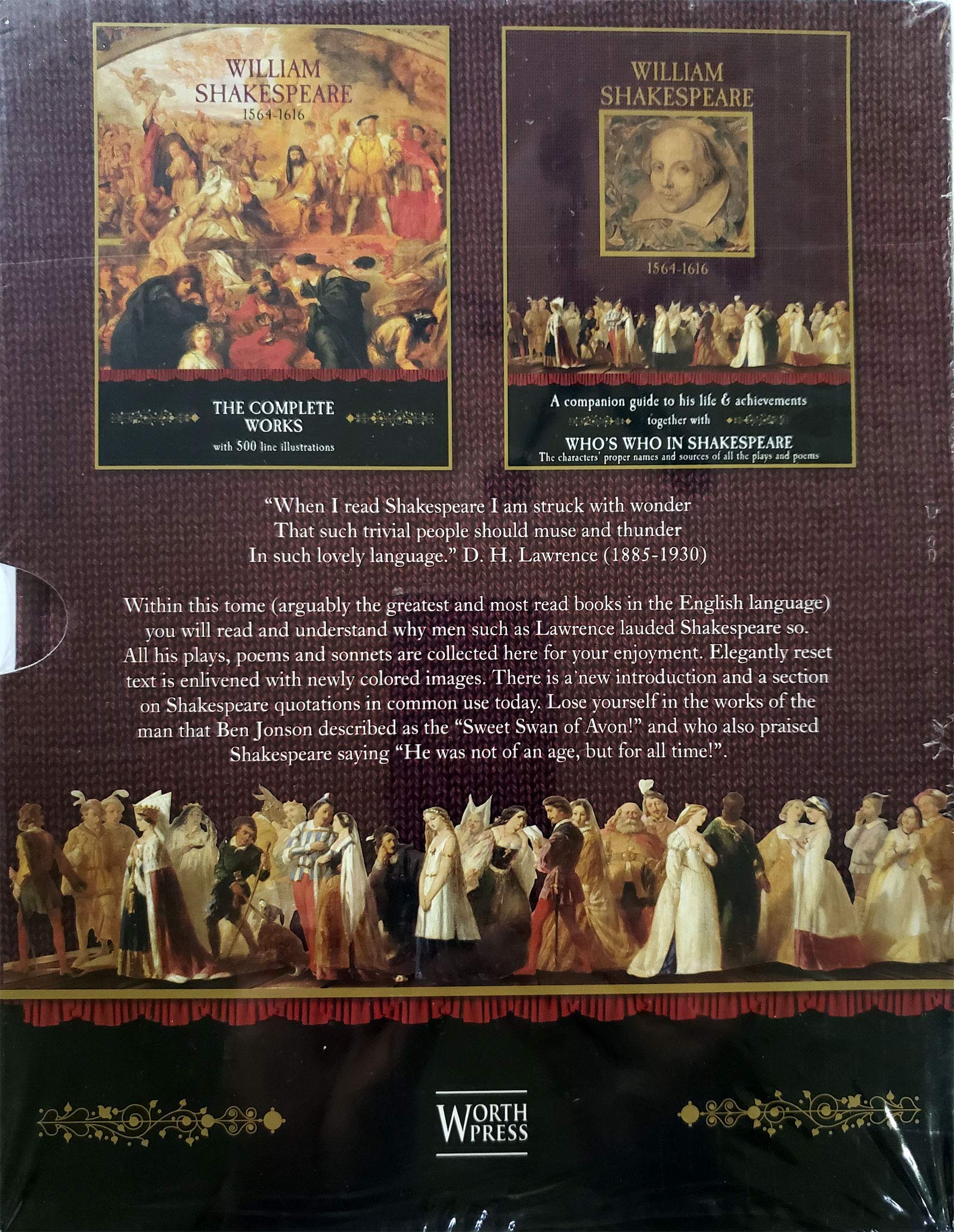 William Shakespeare: The Complete Works & Companion Guide Box Set | Classic Literature Collection | Perfect for Students, Teachers & Book Lovers