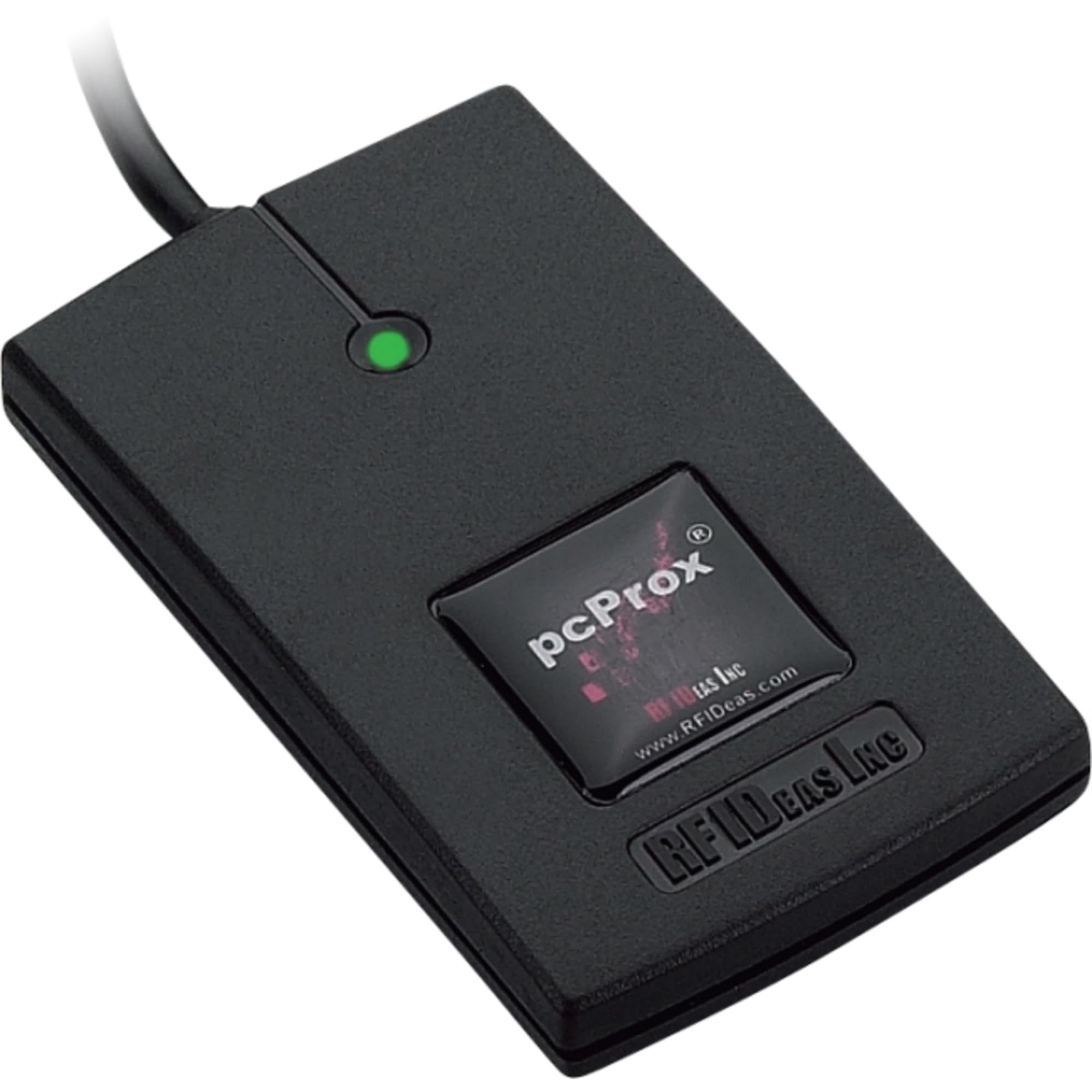 RF IDEAS RDR-6381AKU USB Indala Card Compatible Reader - Secure Access Control for Offices, Hospitals & Government Buildings | Wave ID Solo Proximity Card Reader for Door Entry Systems