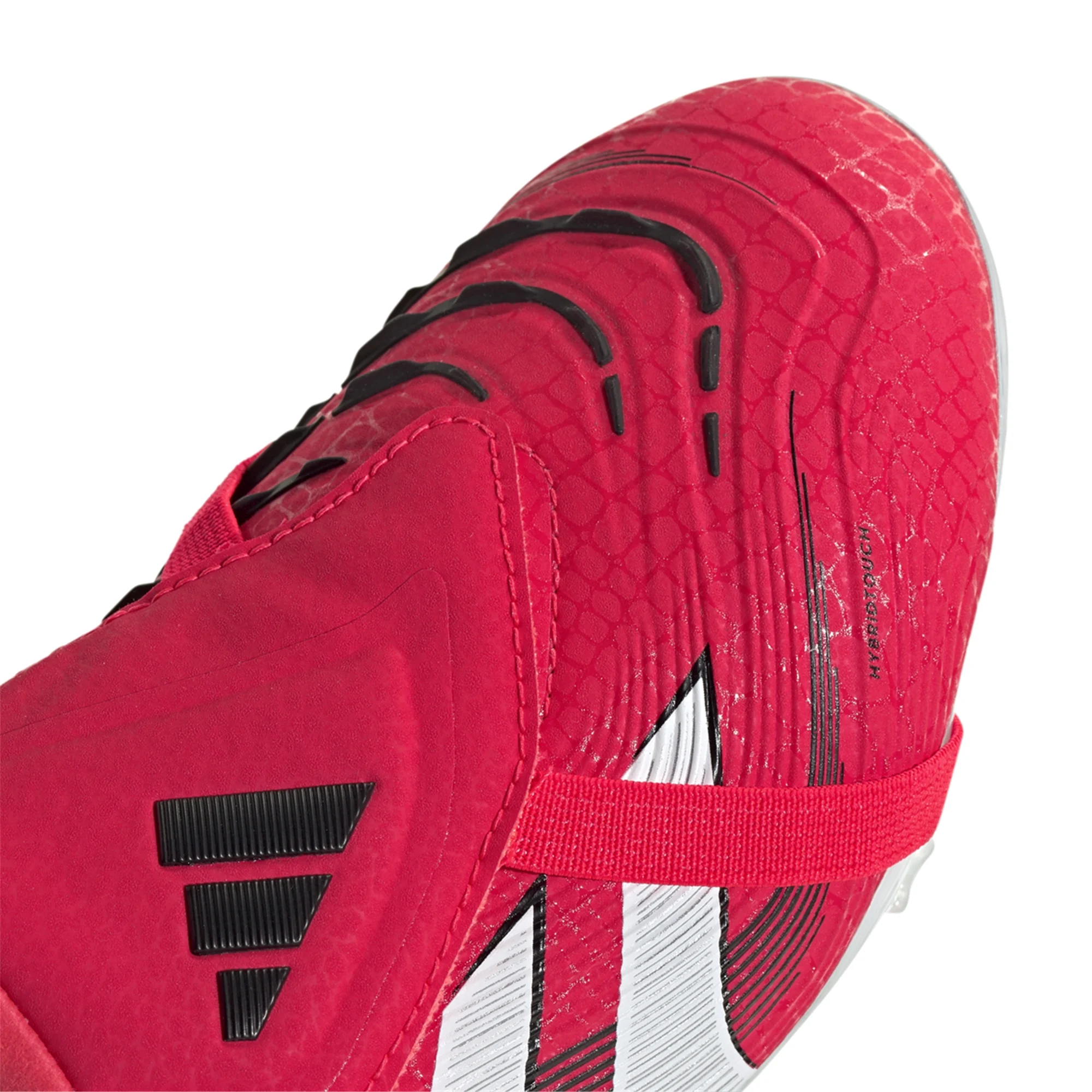 Adidas Jr. Predator Elite FT FG Soccer Cleats for Kids - Lucid Red/White - Youth Football Shoes for Artificial Grass & Firm Ground - Perfect for Training & Matches