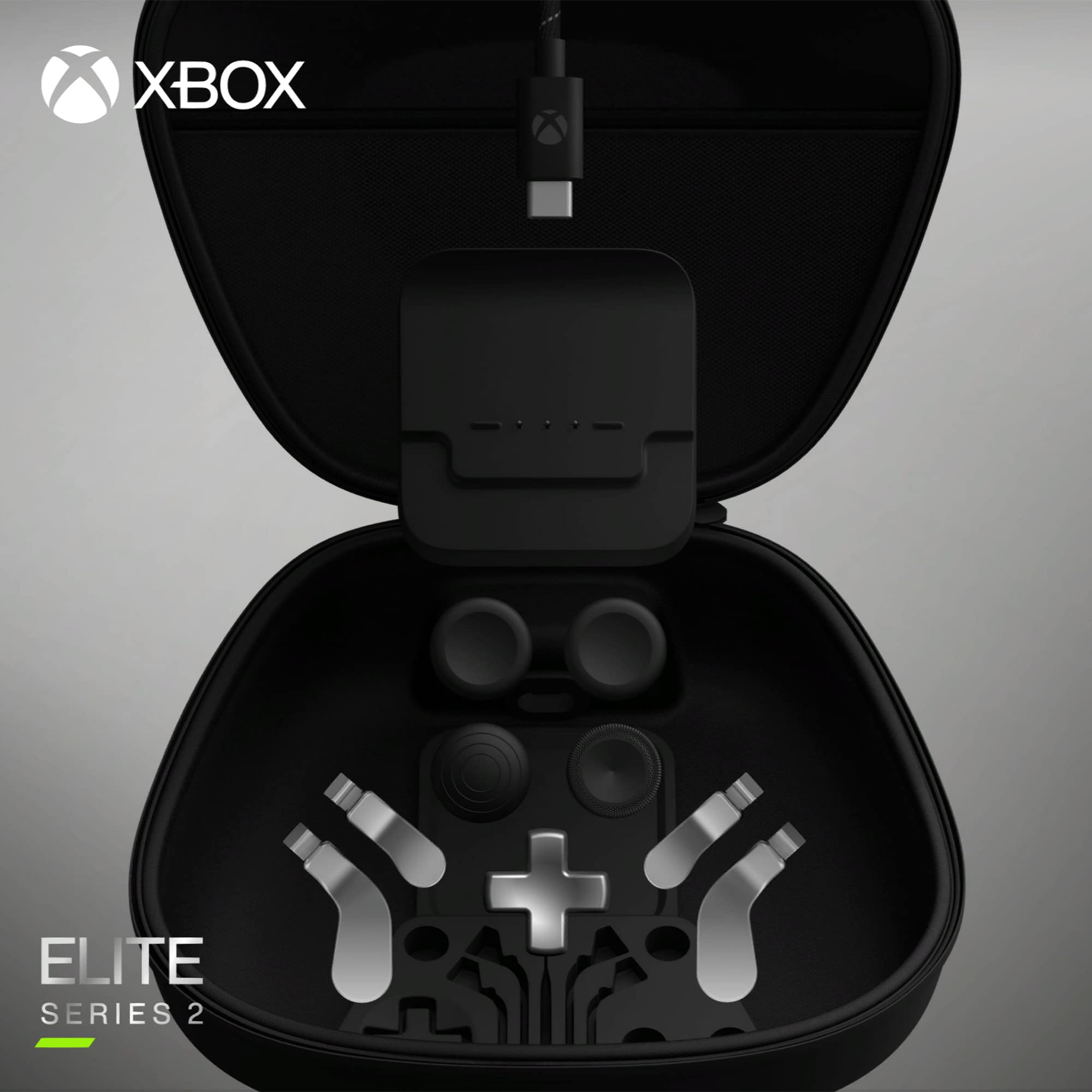 Xbox Elite Series 2 Wireless Controller - Complete Component Package for Professional Gaming & Streaming | Compatible with Xbox Series X/S, Xbox One & PC