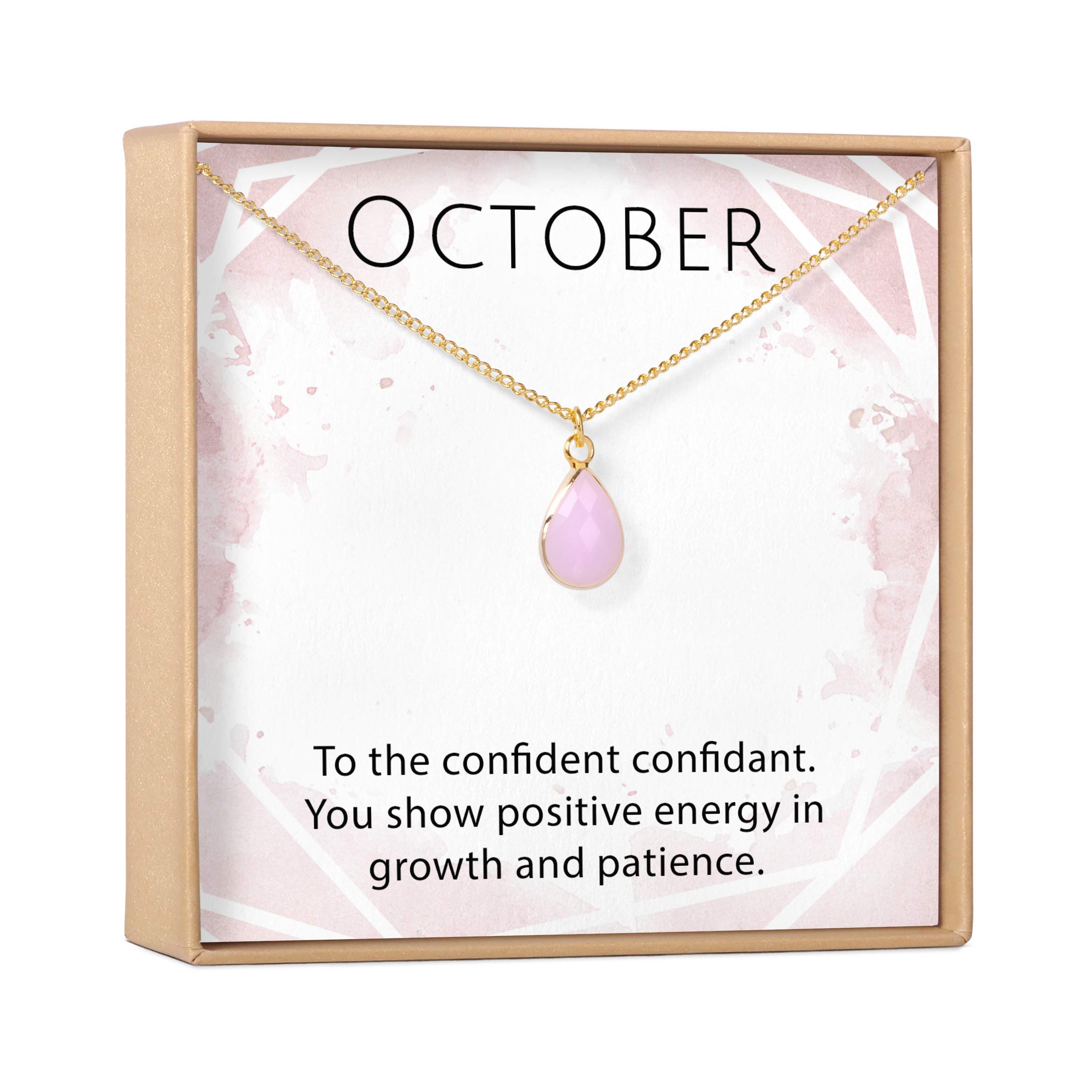 Dear Ava Birthday Necklace for Women - Sterling Silver Heart Pendant with Engraved Message & Greeting Card - Perfect Birthday Gift for Wife, Girlfriend, Daughter | Anniversary, Valentine's Day Present