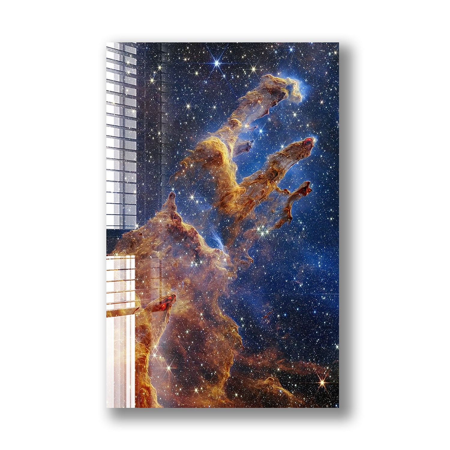 Pillars of Creation - Stunning NASA Space Wall Art for Home & Office Decor | Perfect for Astronomy Lovers & Sci-Fi Fans