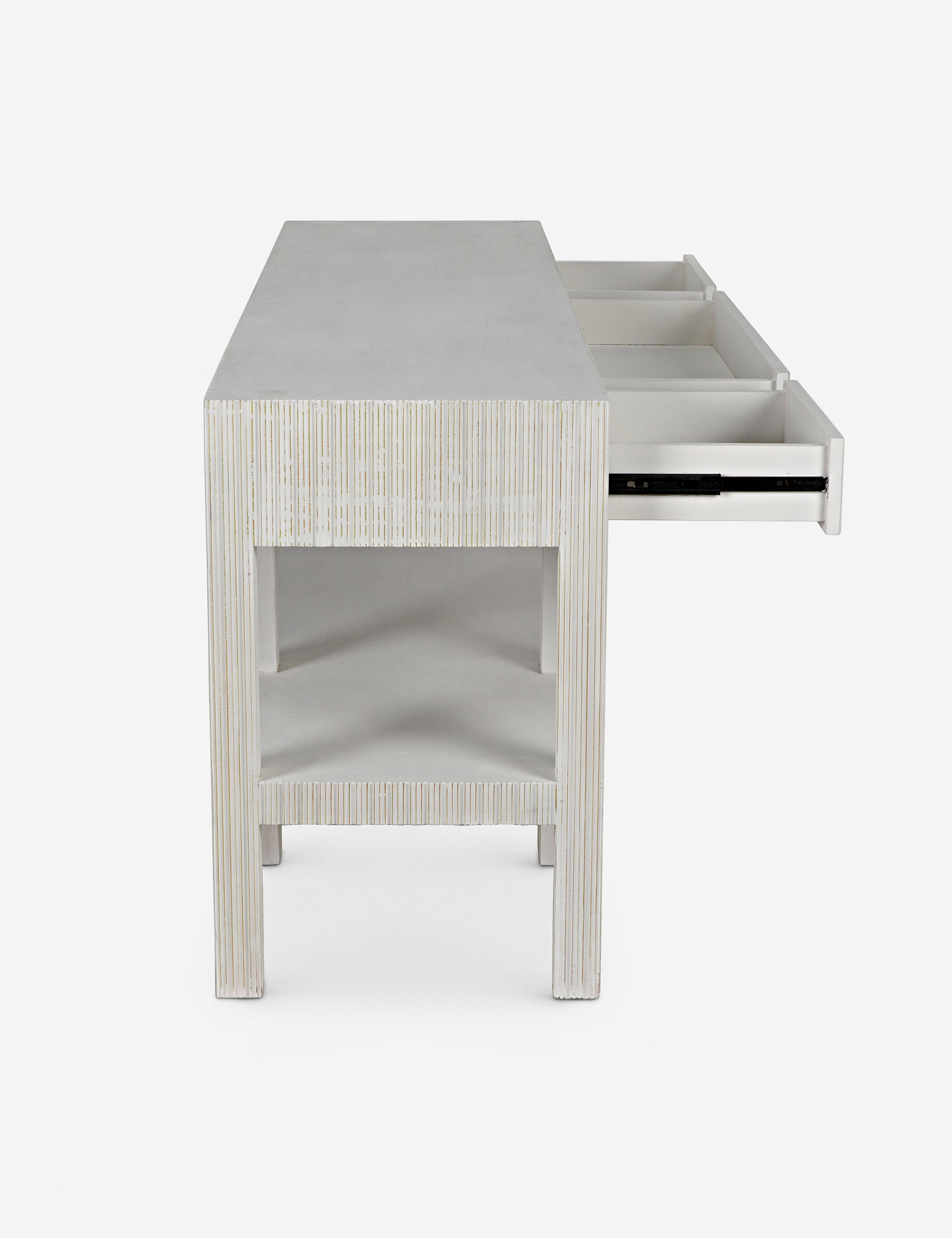 Bellinger Console Table - Modern Entryway Sofa Table with Storage Shelf - Perfect for Living Room, Hallway, or Bedroom Decor