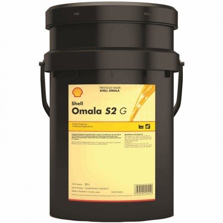 Shell Omala S2 G 220 Industrial Gear Oil - 5 Gallon Pail | High-Performance Lubricant for Heavy-Duty Machinery & Gearboxes | Ideal for Manufacturing, Mining & Construction Equipment