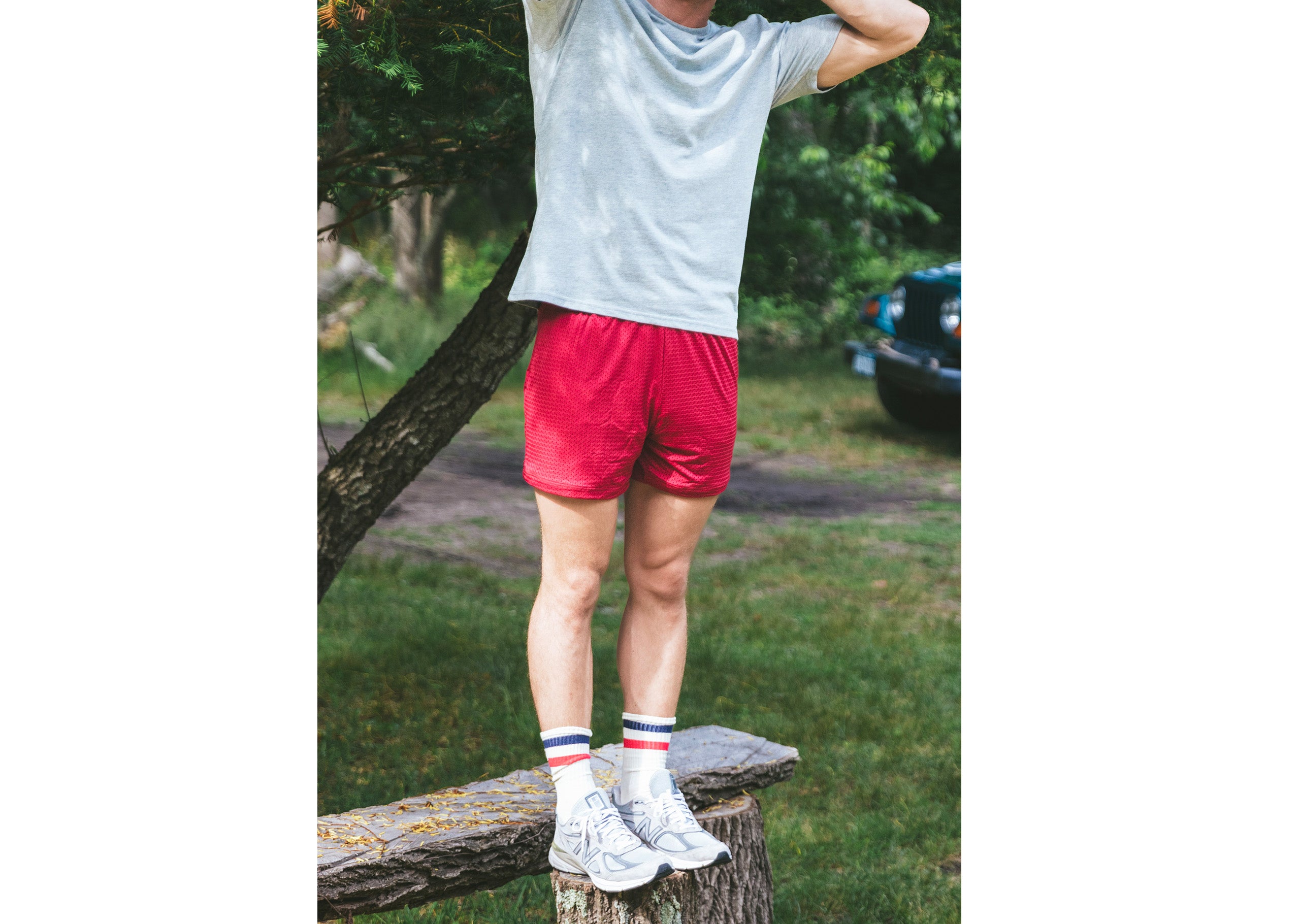 6 Pocket Lounge Shorts for Men - Comfortable Burgundy Casual Shorts | Perfect for Home, Gym, and Outdoor Activities