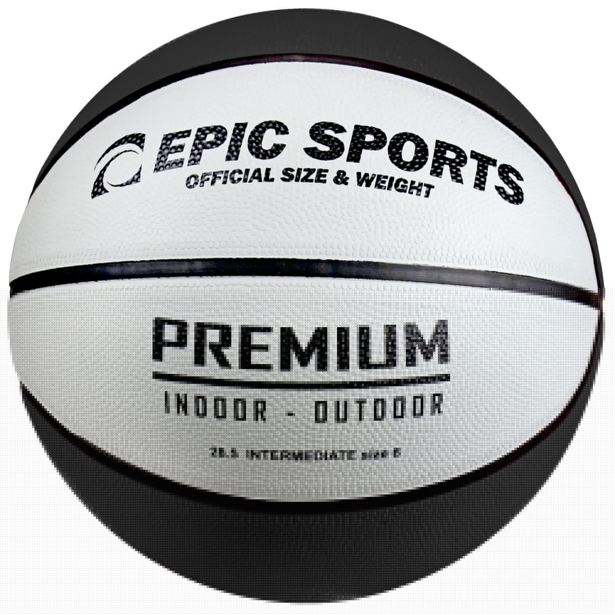 Premium Multi-Color Rubber Basketball for Outdoor & Indoor Play