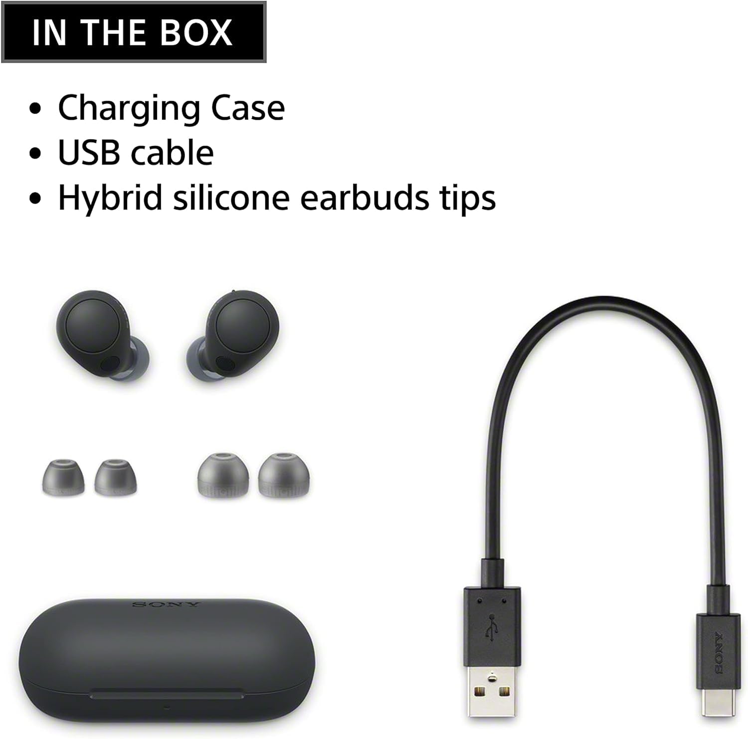 Sony WF-C700N True Wireless Noise Cancelling Bluetooth Earbuds with Mic, IPX4 Waterproof, Violet - Perfect for Gym, Running & Travel