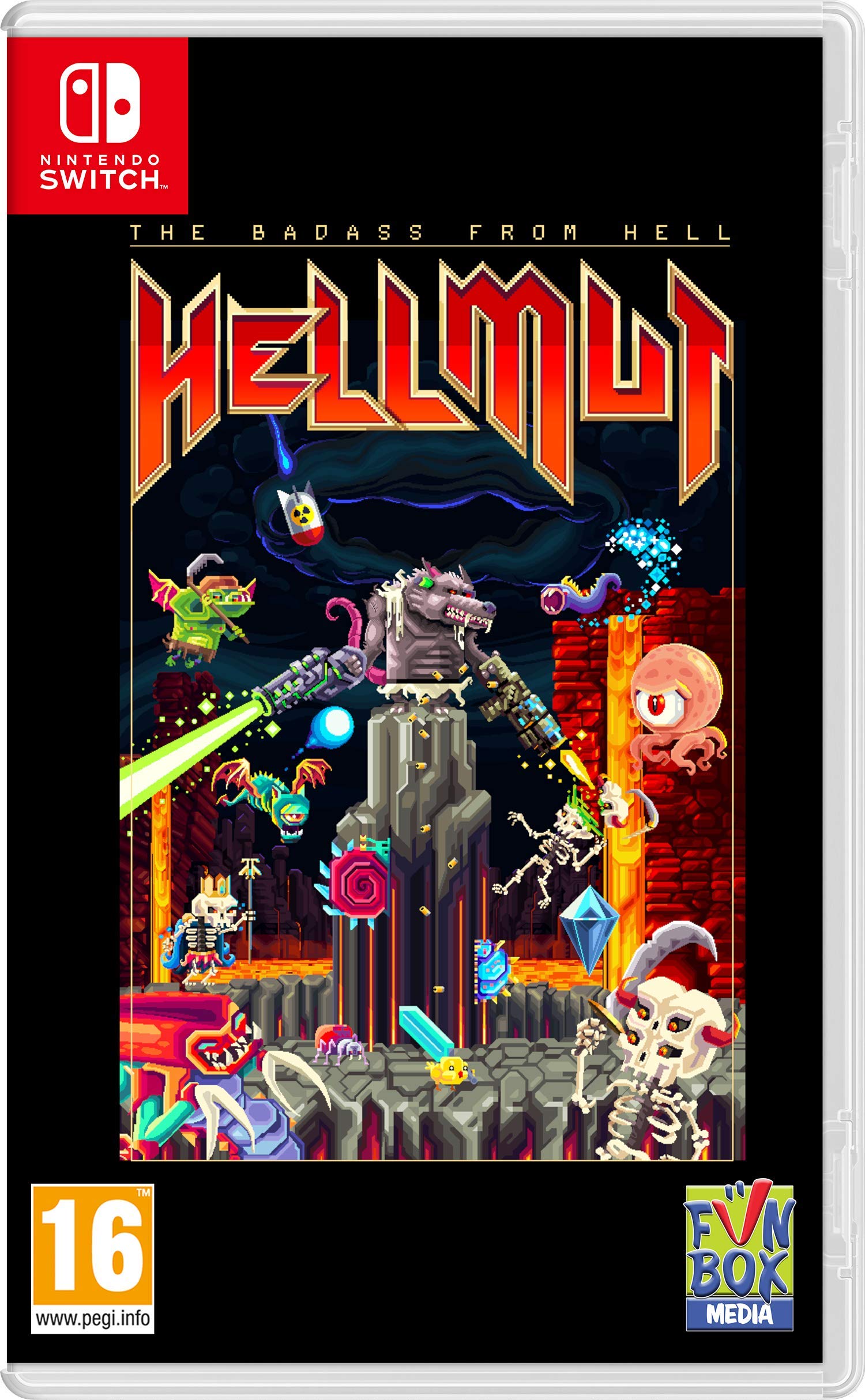 Hellmut: The Badass from Hell - Nintendo Switch Game | Action-Adventure for Gamers | Perfect for Solo Play & Competitive Gaming