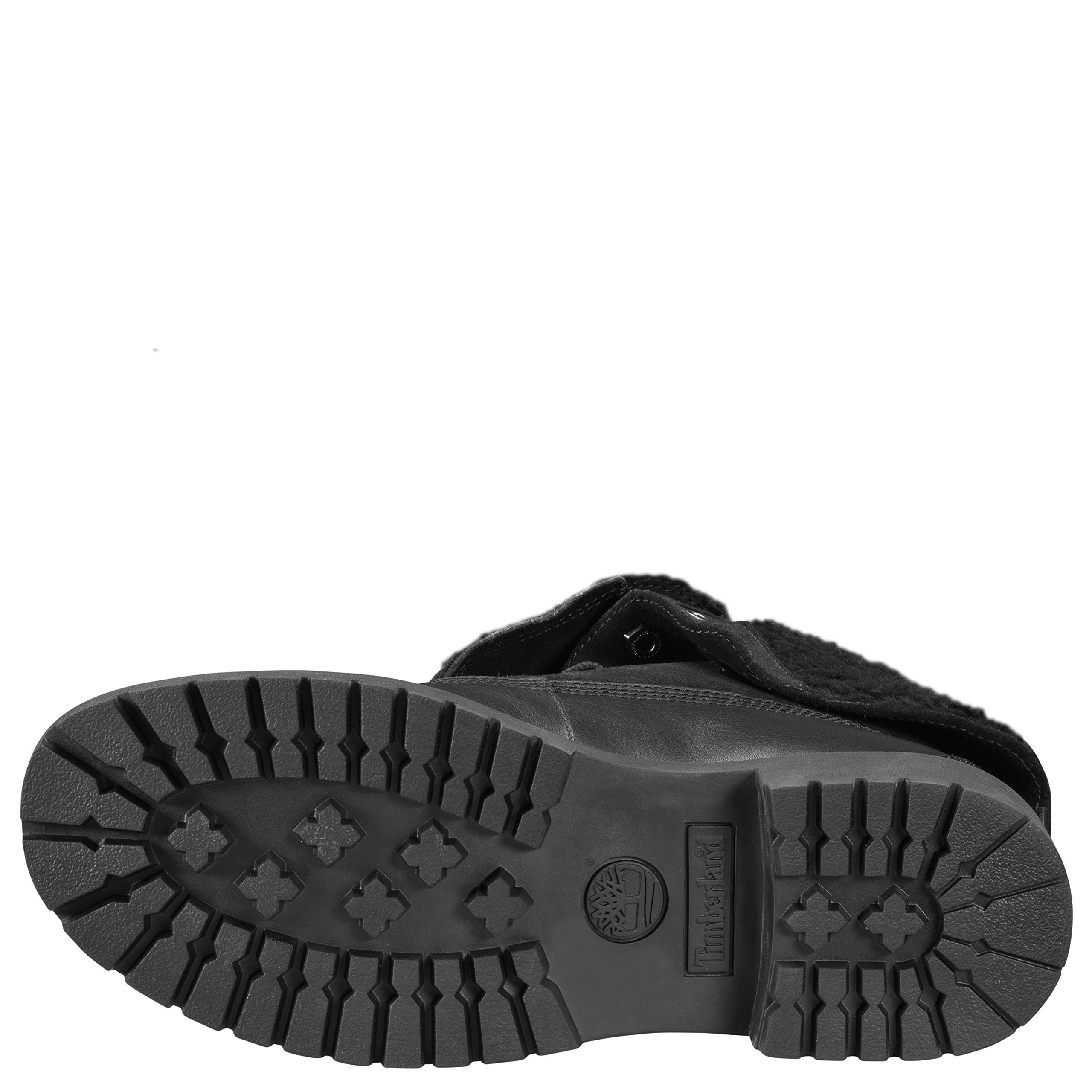 Timberland Women's Jayne Waterproof Teddy Fleece Fold-Down Winter Boots - Warm & Comfortable for Snow, Rain & Cold Weather Outdoor Activities