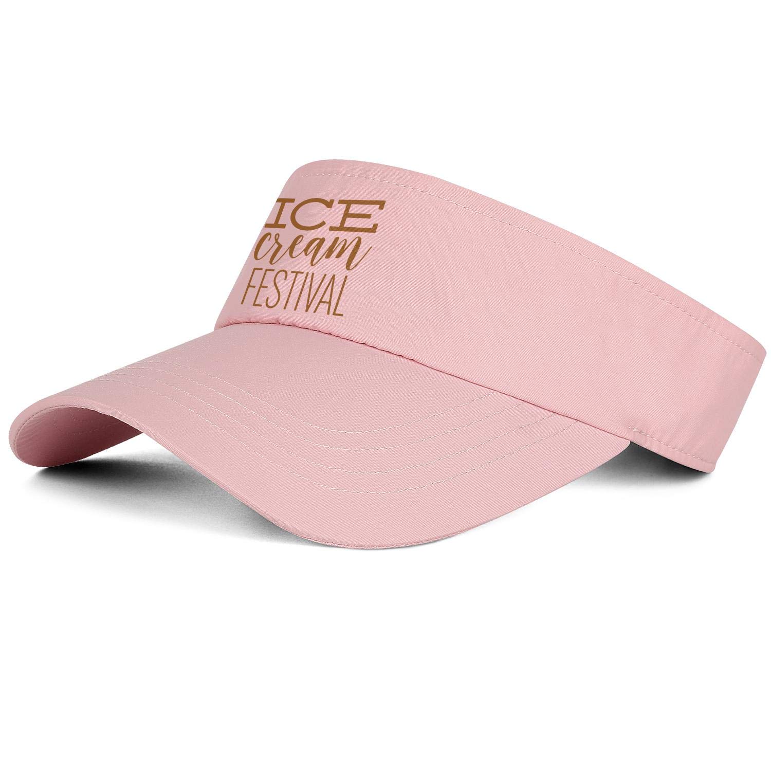 Men's & Women's Vintage Sun Hat with Austin Ice Cream Festival Logo - Breathable Sports Cap for Golf, Running, Beach & Outdoor Activities