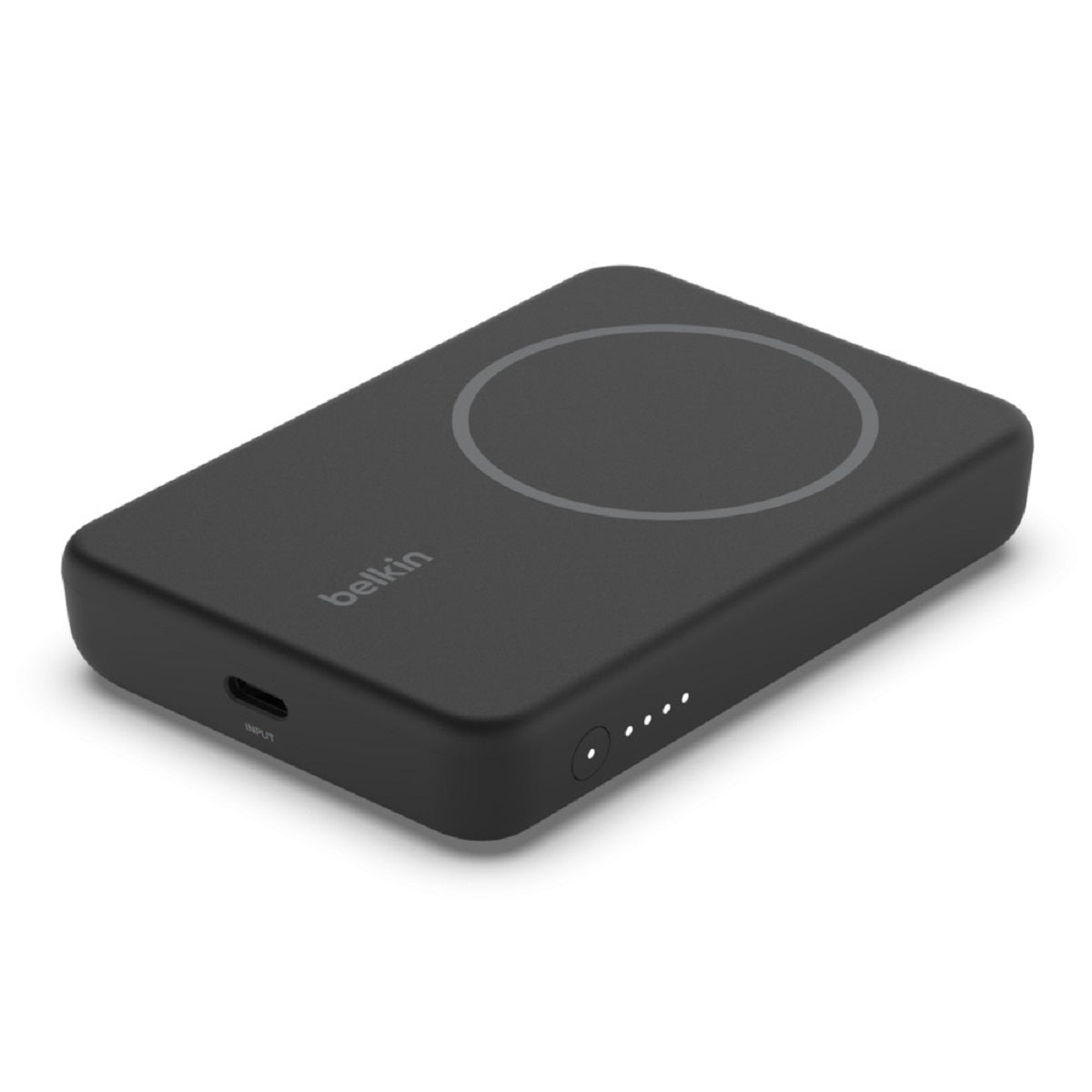 Belkin BOOST↑CHARGE™ Magnetic Wireless Power Bank 5000mAh with Stand - Portable Charger for iPhone, Samsung & AirPods | Perfect for Travel, Office & Home Use