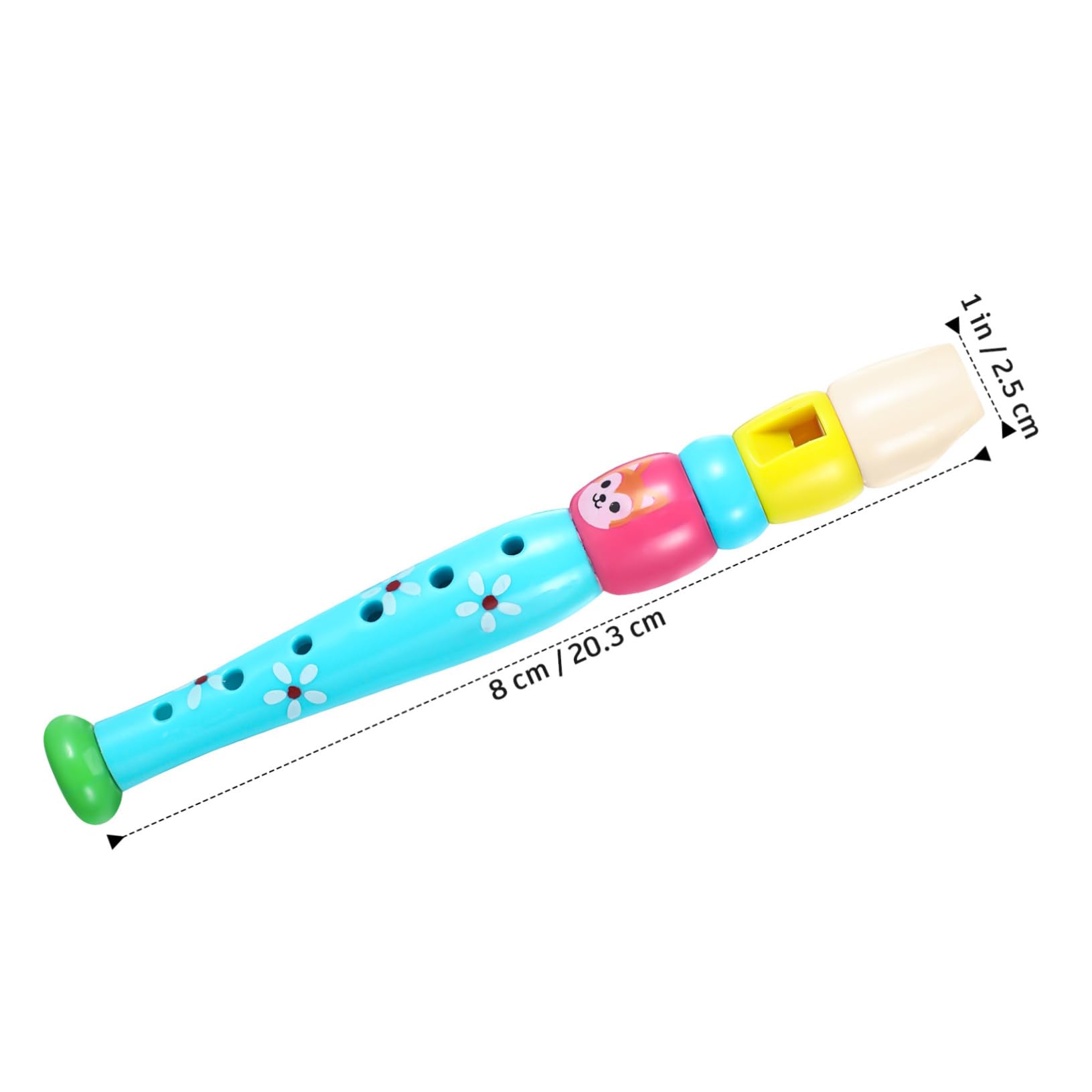 2-Piece Recorder Flute Toy Set for Kids - Plastic Clarinet & Saxophone Musical Instruments with Recordable Buttons - Fun Educational Toys for Toddlers & Beginners - Perfect for Music Lessons, Playtime & Early Childhood Development