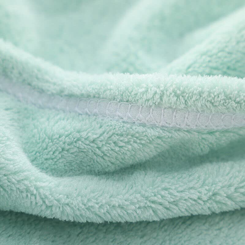 MIDASTRA FASHION Quick Dry Microfiber Hair Towel Wrap - Soft Absorbent Turban Cap for Women (Pink & Pistachio, 500 TC) - Perfect for Post-Shower, Spa, Swimming & Hair Care Routine