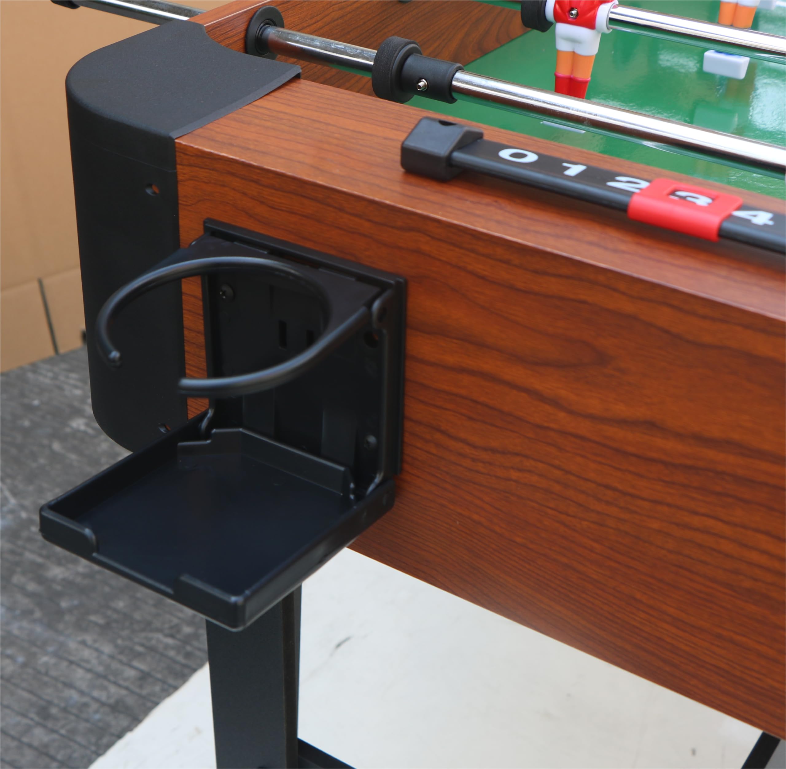 Premium NicBex Foosball Table - Professional Soccer Table Game for Home & Office | Solid Wood Construction | Perfect for Game Rooms, Basements, Man Caves & Family Fun Nights