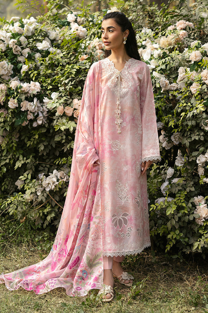 MEADOW MIST 3-Piece Printed Lawn Suit for Women - Floral Summer Outfit for Casual Wear, Parties & Outdoor Events