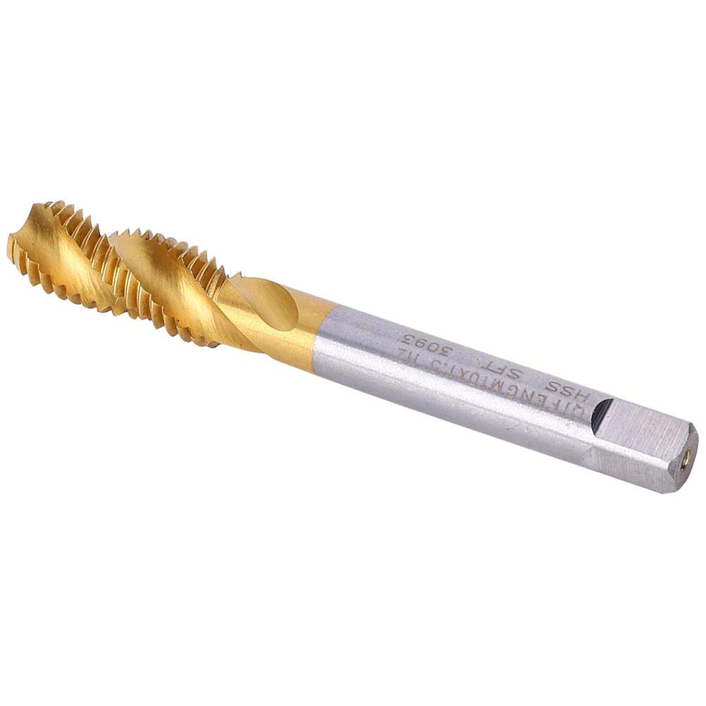 High Speed Steel Spiral Fluted Tap - Professional Hand Tool for Steel Plate & Stainless Steel Processing | Perfect for Metalworking, DIY Projects, and Industrial Applications