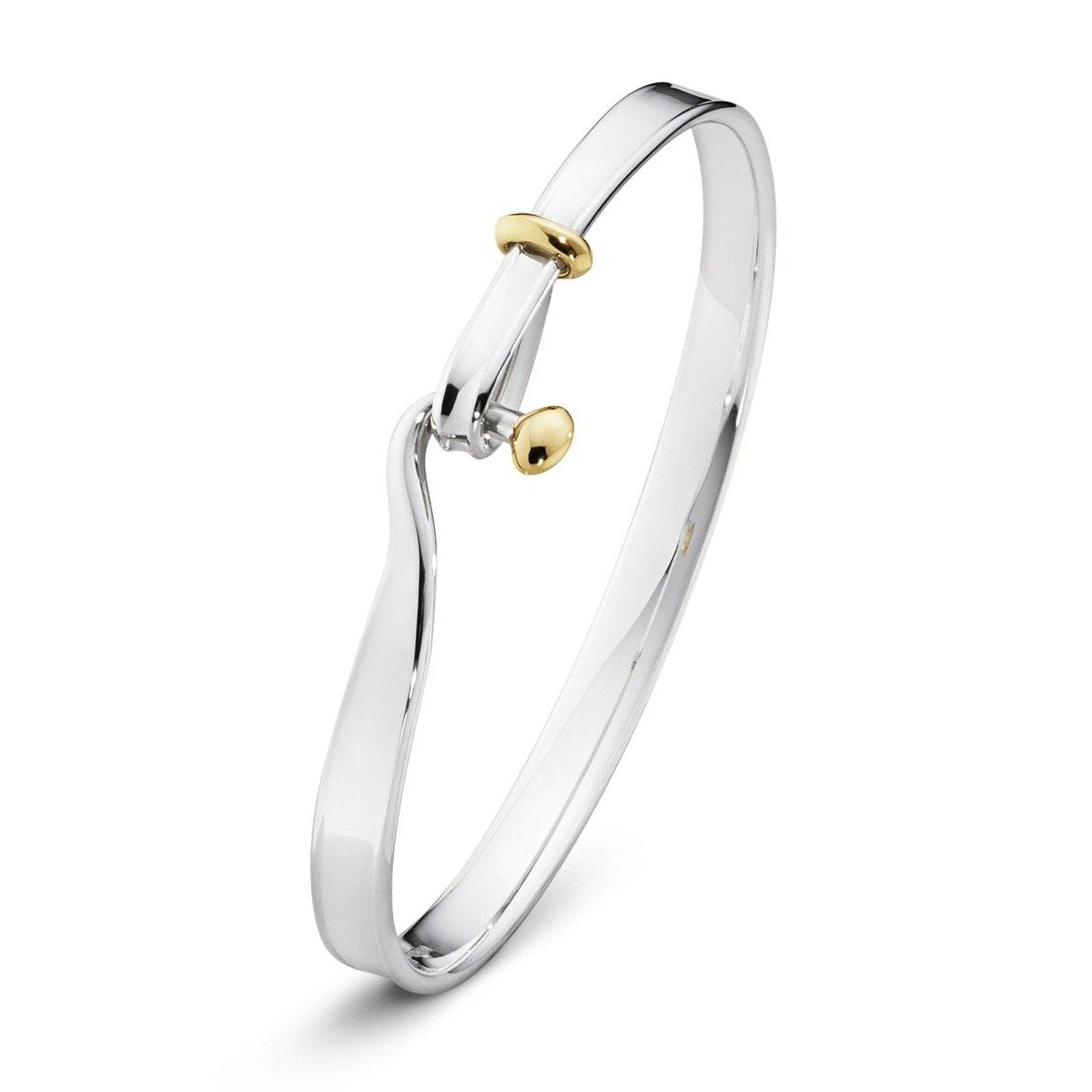 Silver & Gold Torun Bracelet for Women - Elegant Adjustable Bangle for Everyday Wear, Gifts & Special Occasions