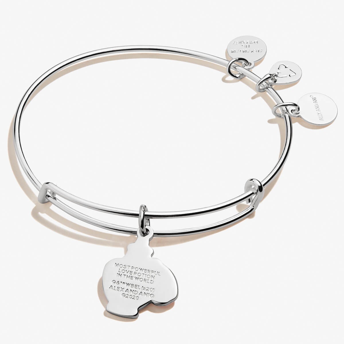 Harry Potter™ Amortentia Charm Bangle - Official Wizarding World Jewelry for Fans, Cosplay & Gift Giving - Perfect for Halloween, Movie Nights & Potterhead Collections