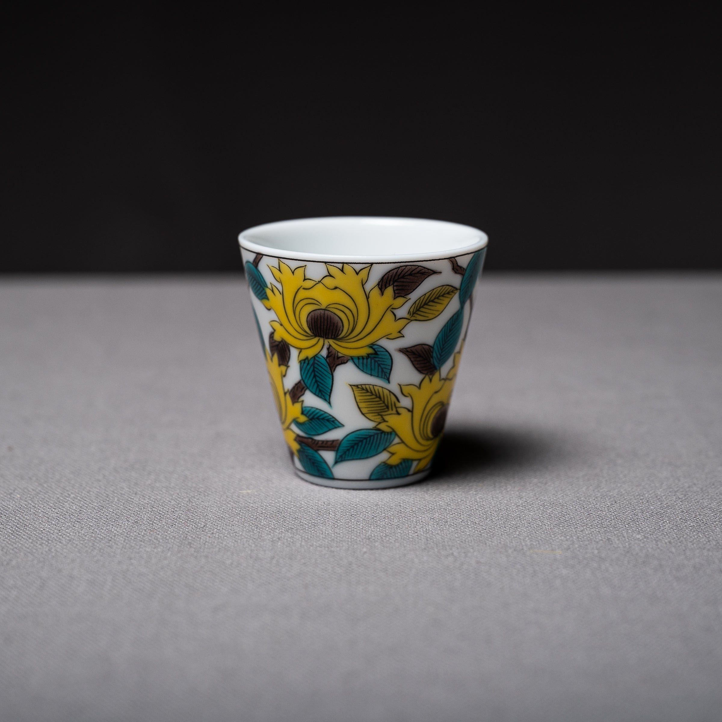 Kutani Design x Wakasa Porcelain Sake Cup Set - 30 Unique Japanese Ceramic Drinking Cups for Sake, Tea & Cocktails - Traditional Handcrafted Japanese Tea Ceremony & Home Bar Accessories