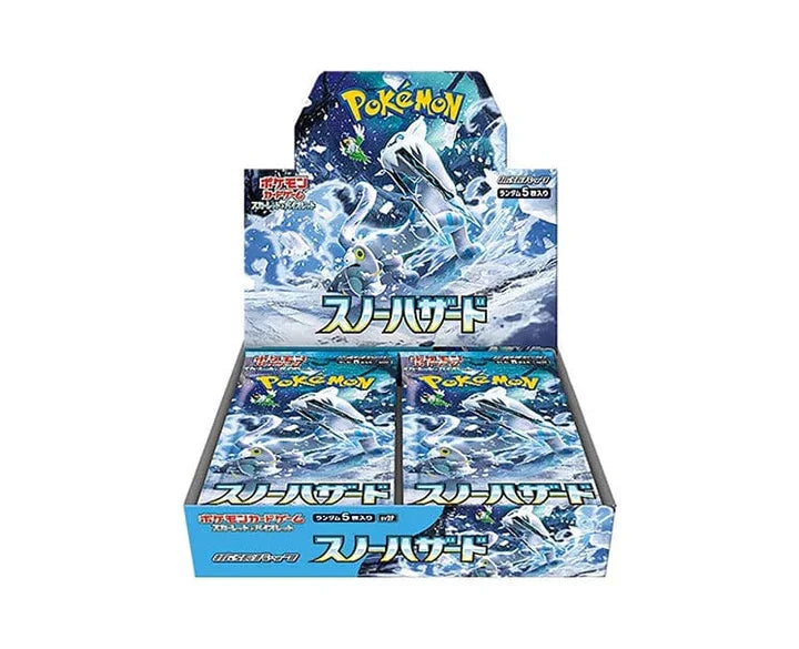 Pokemon TCG: SV2P Snow Hazard Booster Box (Japanese) - Collectible Trading Cards for Players & Fans - Perfect for Tournaments, Gifts & Card Battles