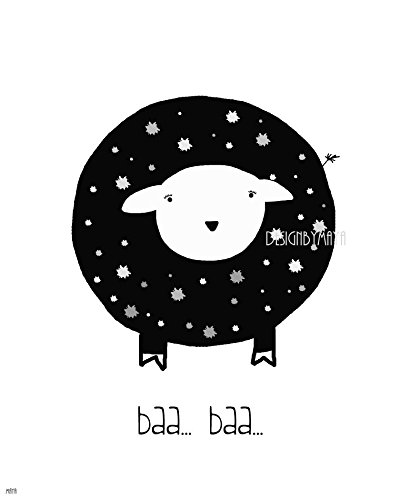 Modern Black and White Nursery Wall Art - Scandinavian Minimalist Baby Room Decor, Children's Art Prints - Perfect for Newborn Visual Stimulation & Nursery Aesthetic