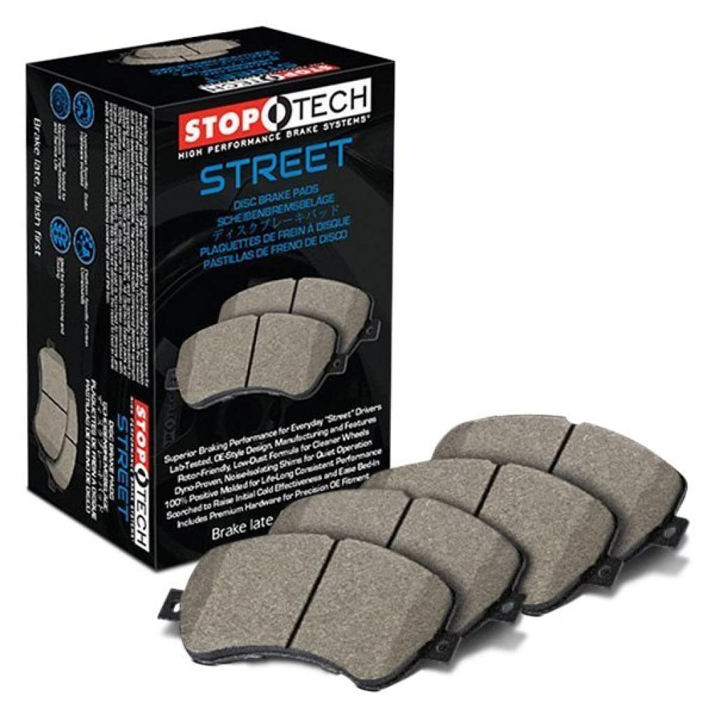StopTech Street Performance Brake Pads for Dodge Charger 2006-2020 | Model 308.1057 | Perfect for Daily Driving & Performance Upgrades