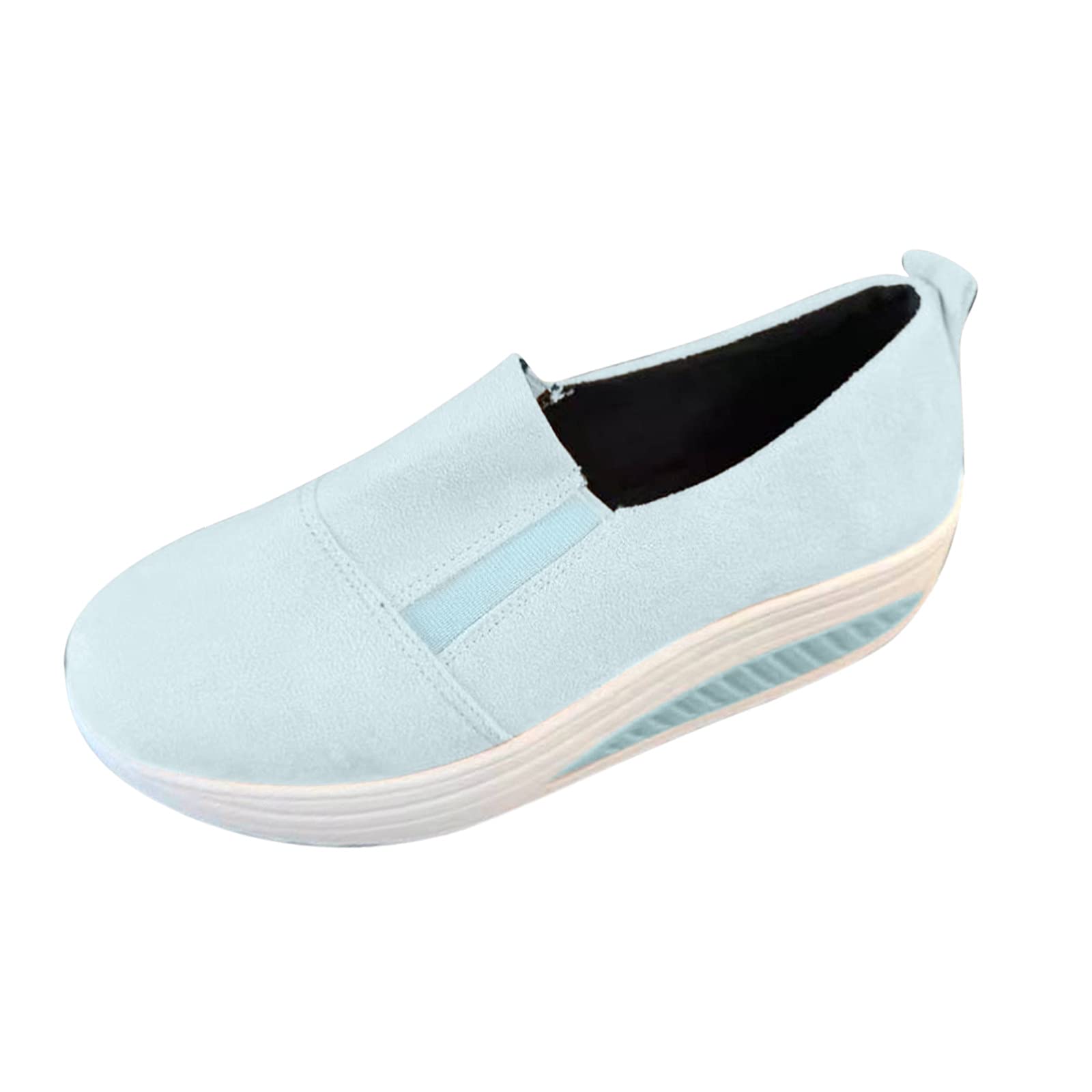 Women's Wide Width Flats Shoes with Arch Support - Breathable Mesh Running Sneakers for Outdoor, Fitness & Leisure - Size 10 Wide - Perfect for Walking, Workouts & Everyday Comfort