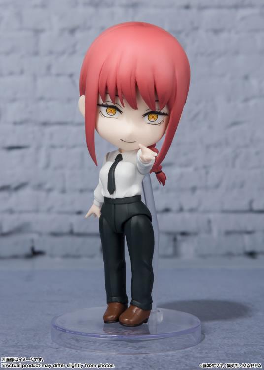 Bandai Figuarts Mini #120 Chainsaw Man Makima Action Figure - Collectible Anime Toy for Display & Cosplay