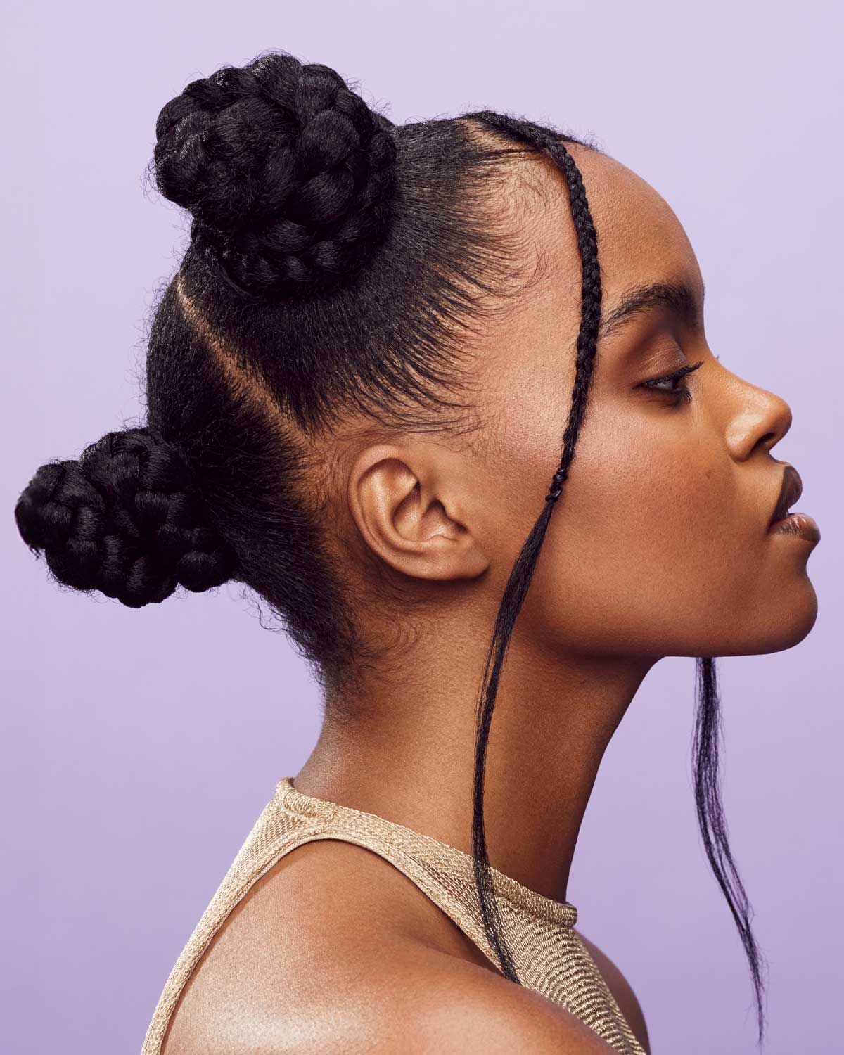 Best Hair Thickening Edge Control Gel for Natural Hair - Strong Hold & Frizz Control - Perfect for Styling Edges, Baby Hairs & Sleek Hairstyles