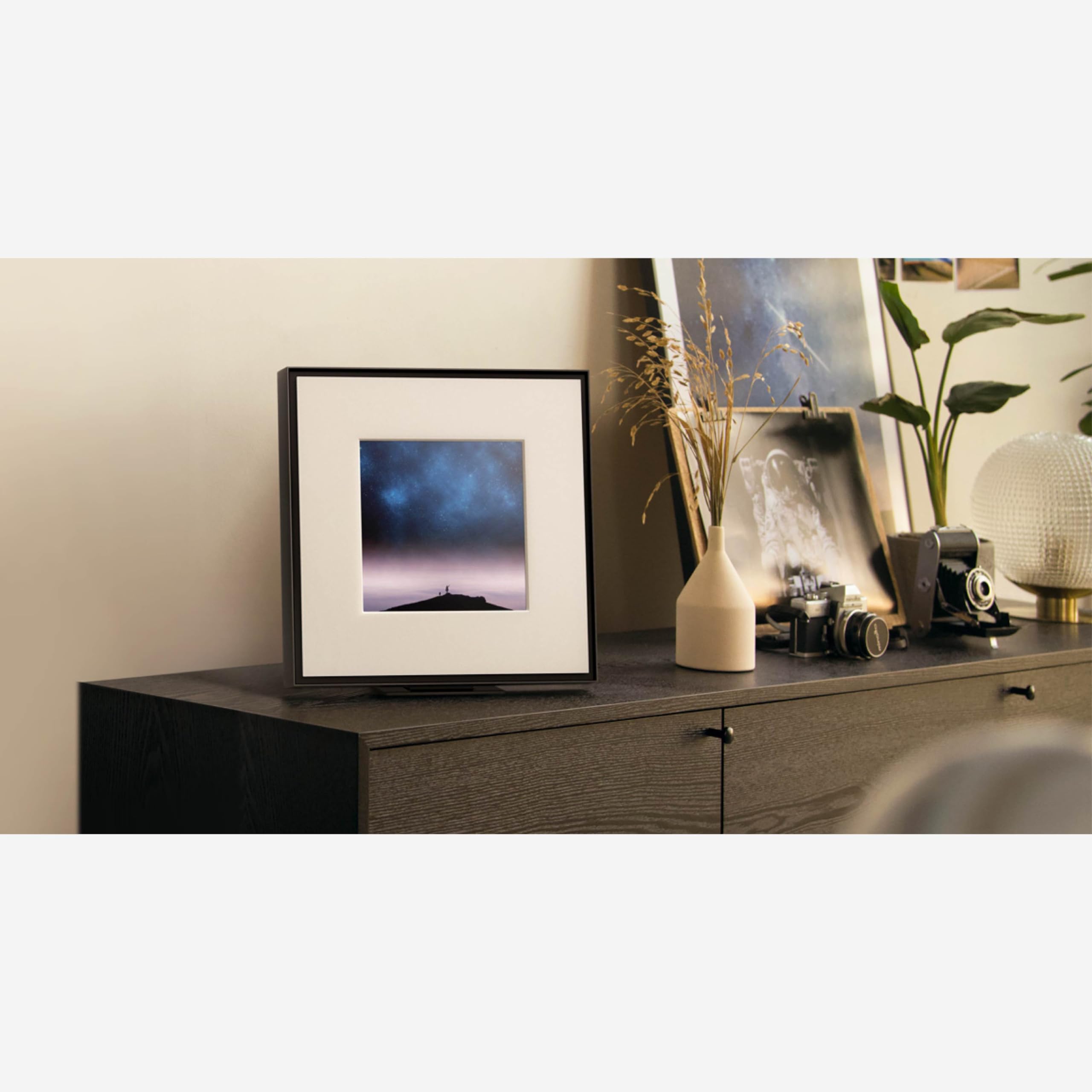Refurbished Samsung LS60D Music Frame Smart Speaker - HW-LS60D/ZA | Wireless Bluetooth Audio System for Home Theater & Living Room Decor