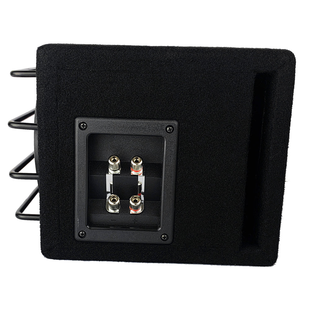 BG8 8-Inch 400 Watt RMS 2 Ohm Pre-Loaded Subwoofer in Ported Enclosure - Powerful Bass for Car Audio & Home Theater Systems