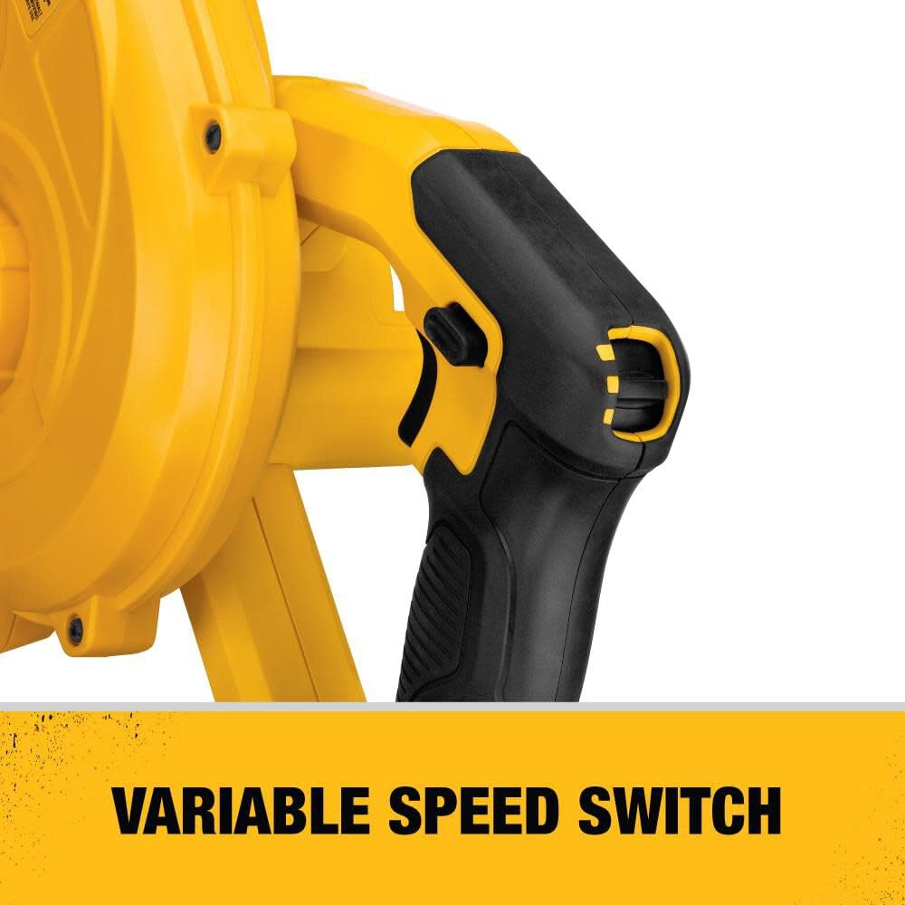 DEWALT DCE100B 20V MAX Cordless Leaf Blower - 100 CFM High Airflow, Variable Speed Control, Trigger Lock - Ideal for Yard Cleanup, Driveway Clearing, and Outdoor Maintenance (Bare Tool)