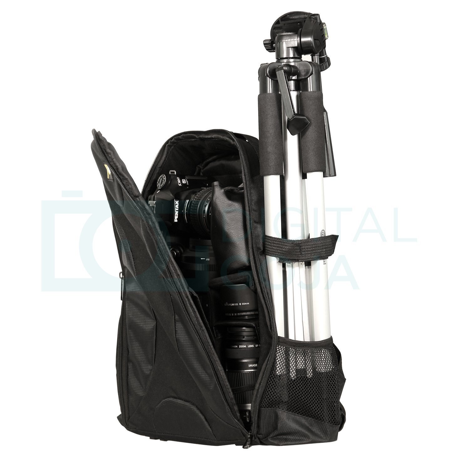 Professional Tripod Accessory Bundle Kit for Nikon Df, D5300, D3300, D5200, D3200, D3100, D5100, D7100, D600, D610 DSLR Cameras - Includes 57
