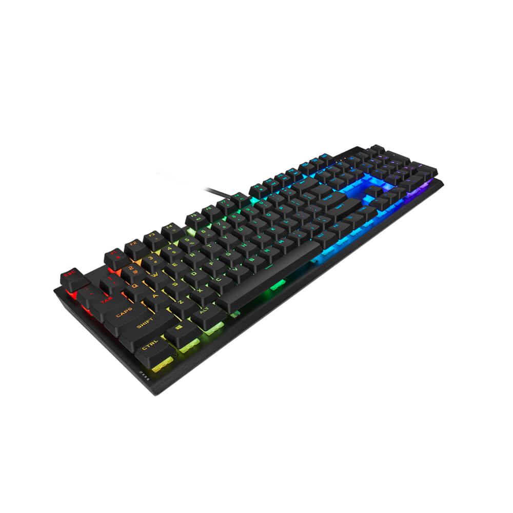 Corsair K60 RGB Pro Mechanical Gaming Keyboard with CHERRY VIOLA Switches - Wired USB Backlit Keyboard for PC, Mac, PS5, Xbox - Perfect for FPS, MOBA & Esports Gaming