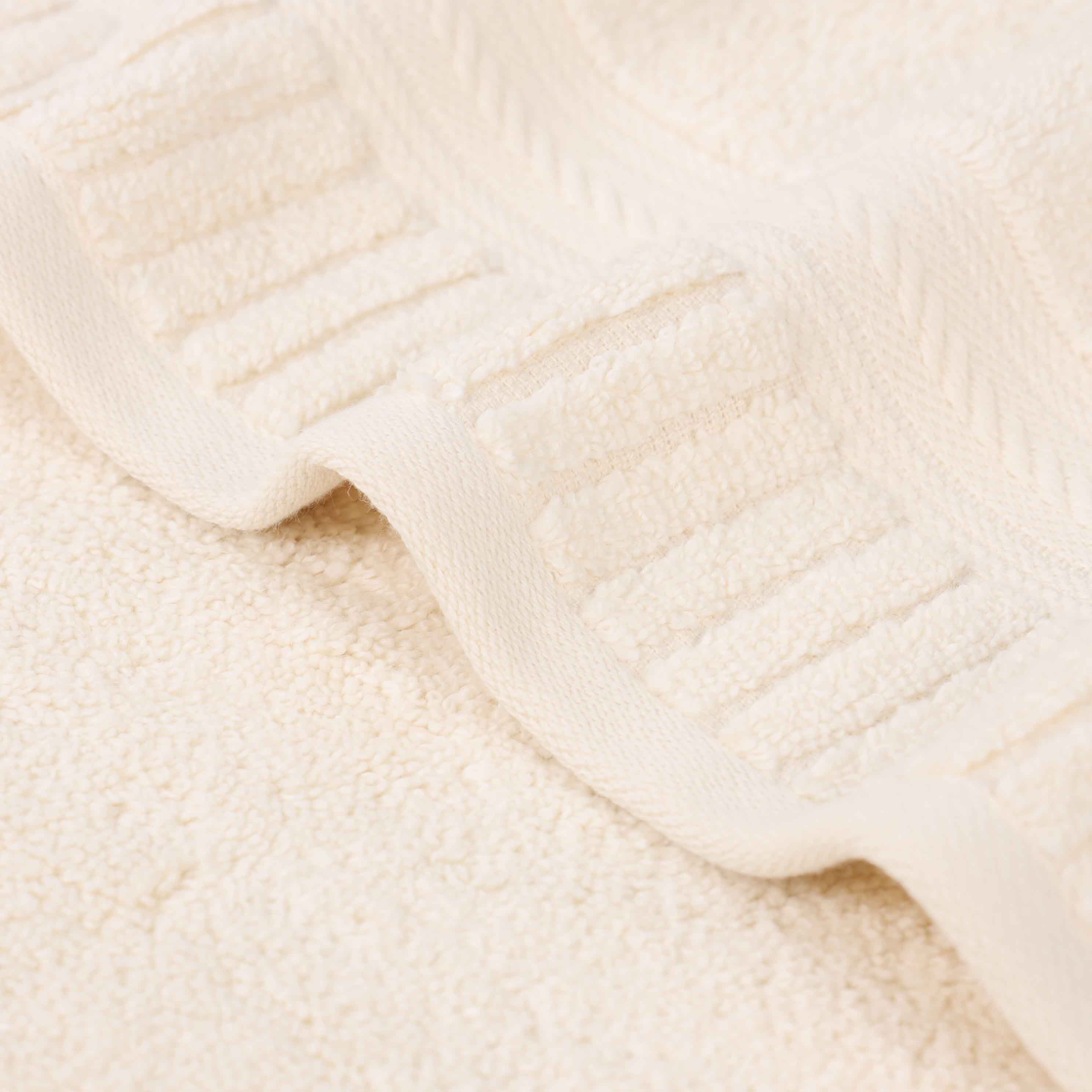 Venice Zero Twist Cotton Medium Weight Absorbent 9-Piece Towel Set | Soft & Quick-Drying Bath Towels for Spa, Gym & Luxury Home Use