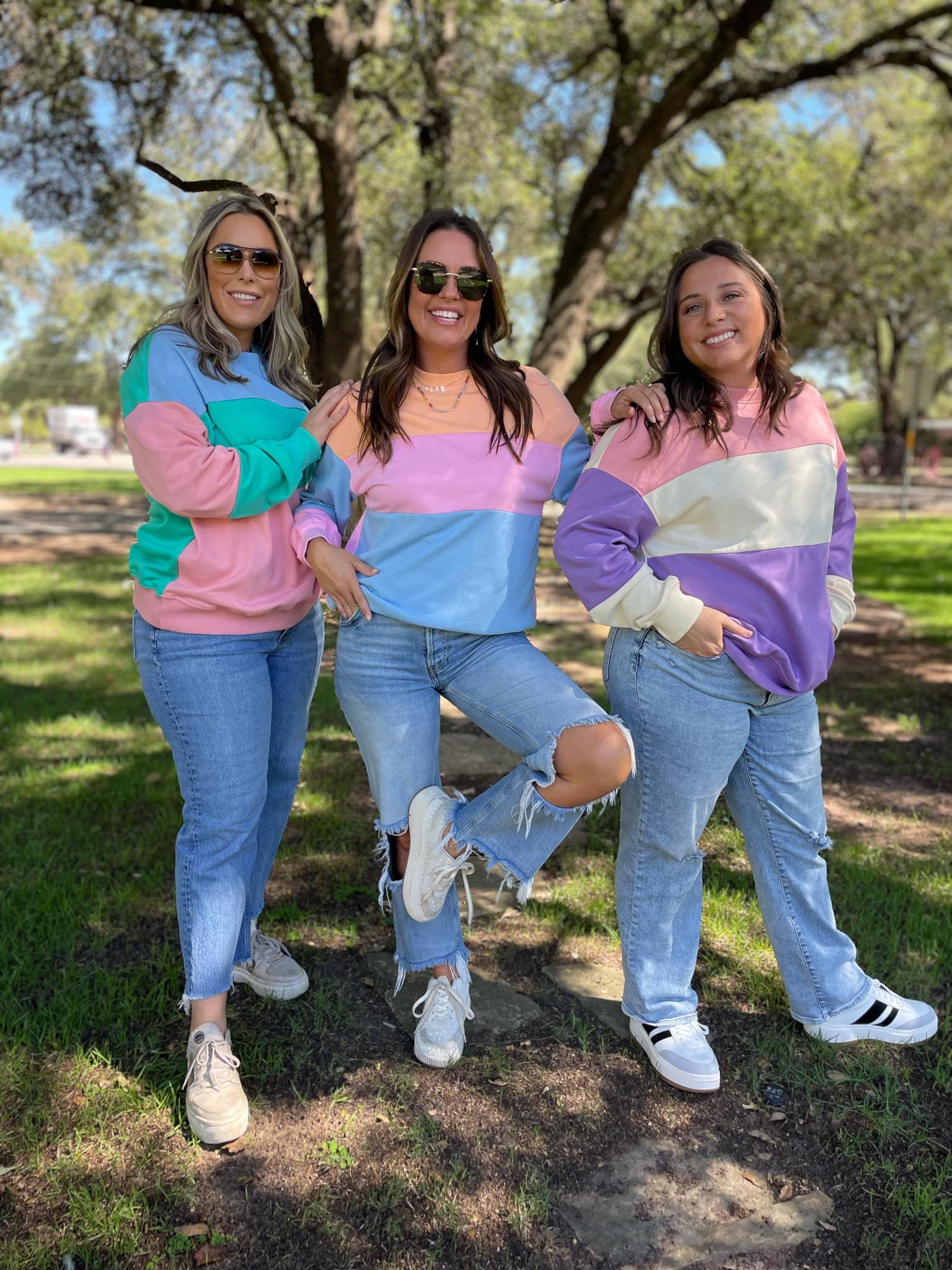 PREORDER: Finnley Colorblock Pullover Sweater - 4 Stylish Colors for Women | Perfect for Casual Outfits, Fall Layering & Cozy Winter Wear