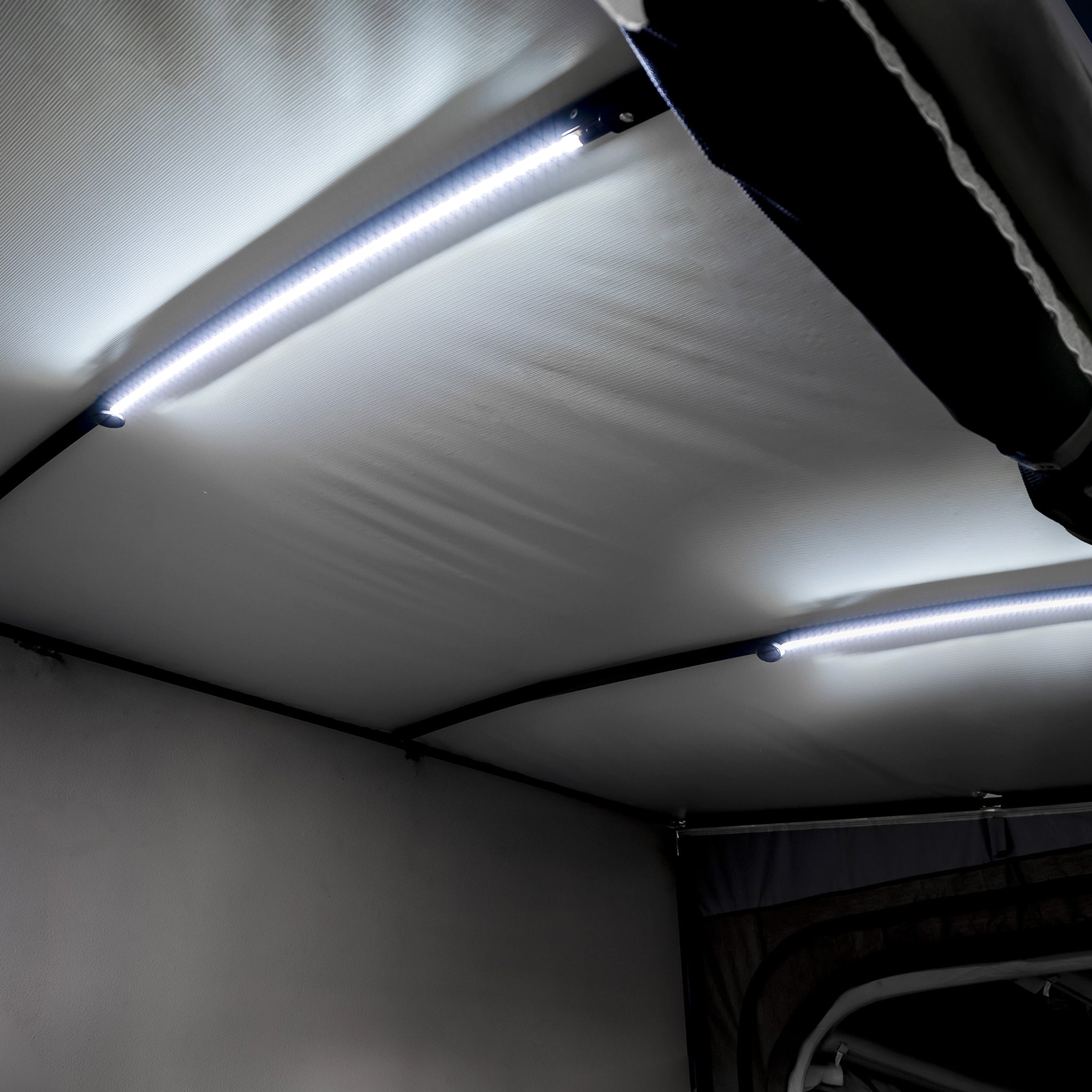 Curved Roof Rafter LED Light Bundle - White | Energy-Efficient LED Lighting for Home & Outdoor Decoration | Perfect for Patios, Gazebos, and Garden Parties