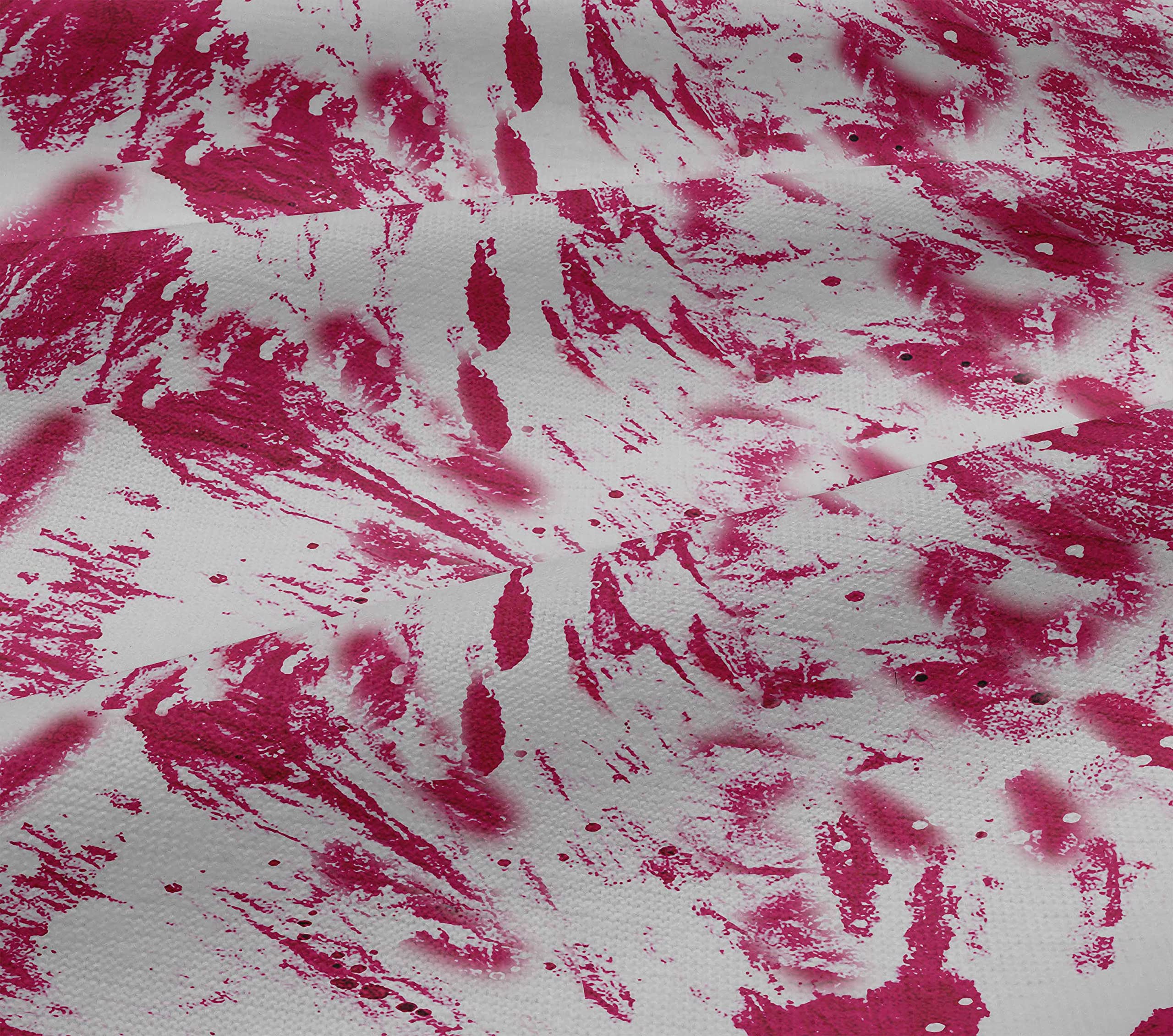 oneOone Cotton Jersey Red Tie Dye Fabric by The Yard - 58 Inch Wide Printed DIY Sewing Material for Clothing, Crafts & Home Decor | Perfect for T-Shirts, Dresses, Quilts and DIY Projects