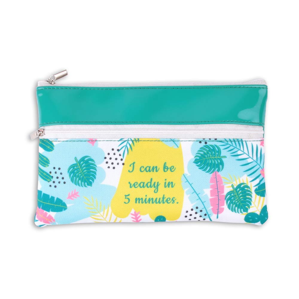 Doodle Cosmetic Bag for Women - Portable Waterproof Makeup Pouch Travel Organizer, Toiletry Storage Bag | Perfect for Travel, Gym, and Daily Essentials