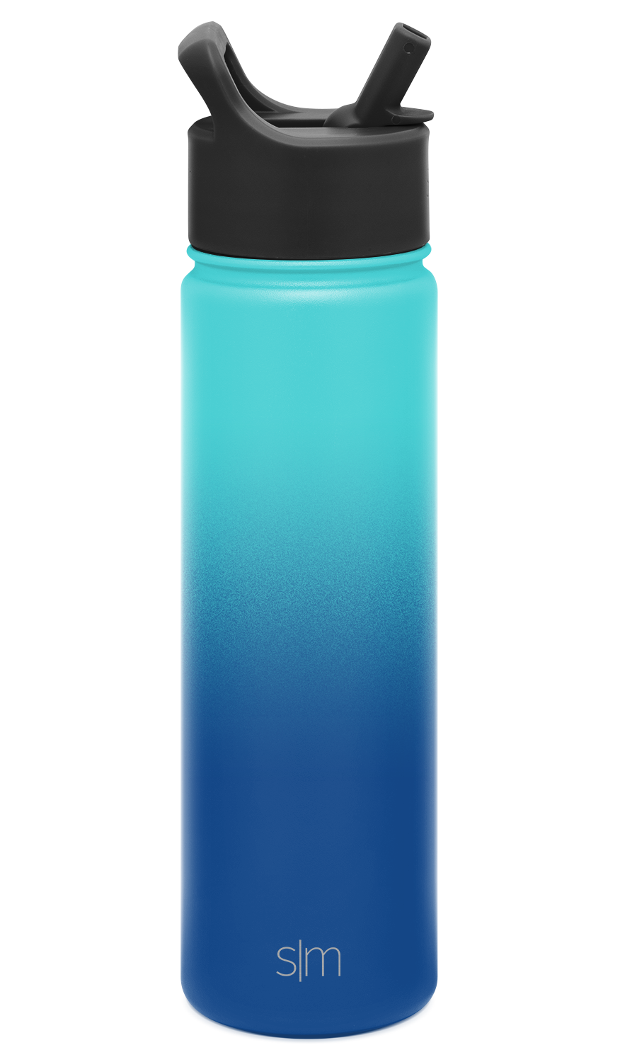 Summit Insulated Water Bottle with Straw Lid - Leakproof Stainless Steel Thermos for Hiking, Gym & Outdoor Activities