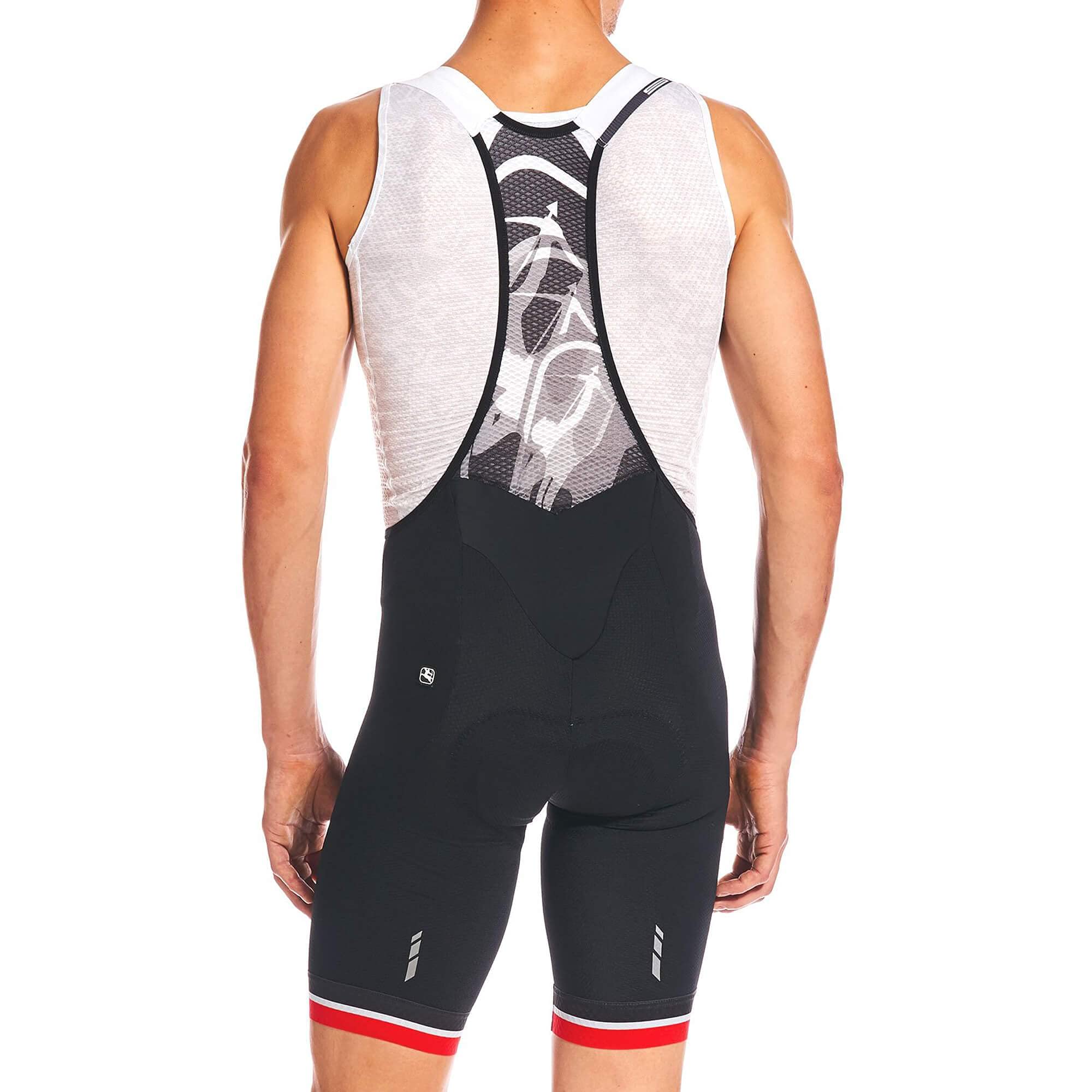 Giordana Men's Silverline Cycling Bib Shorts - High-Performance Bike Shorts for Road & Mountain Biking - Comfortable & Breathable for Long Rides