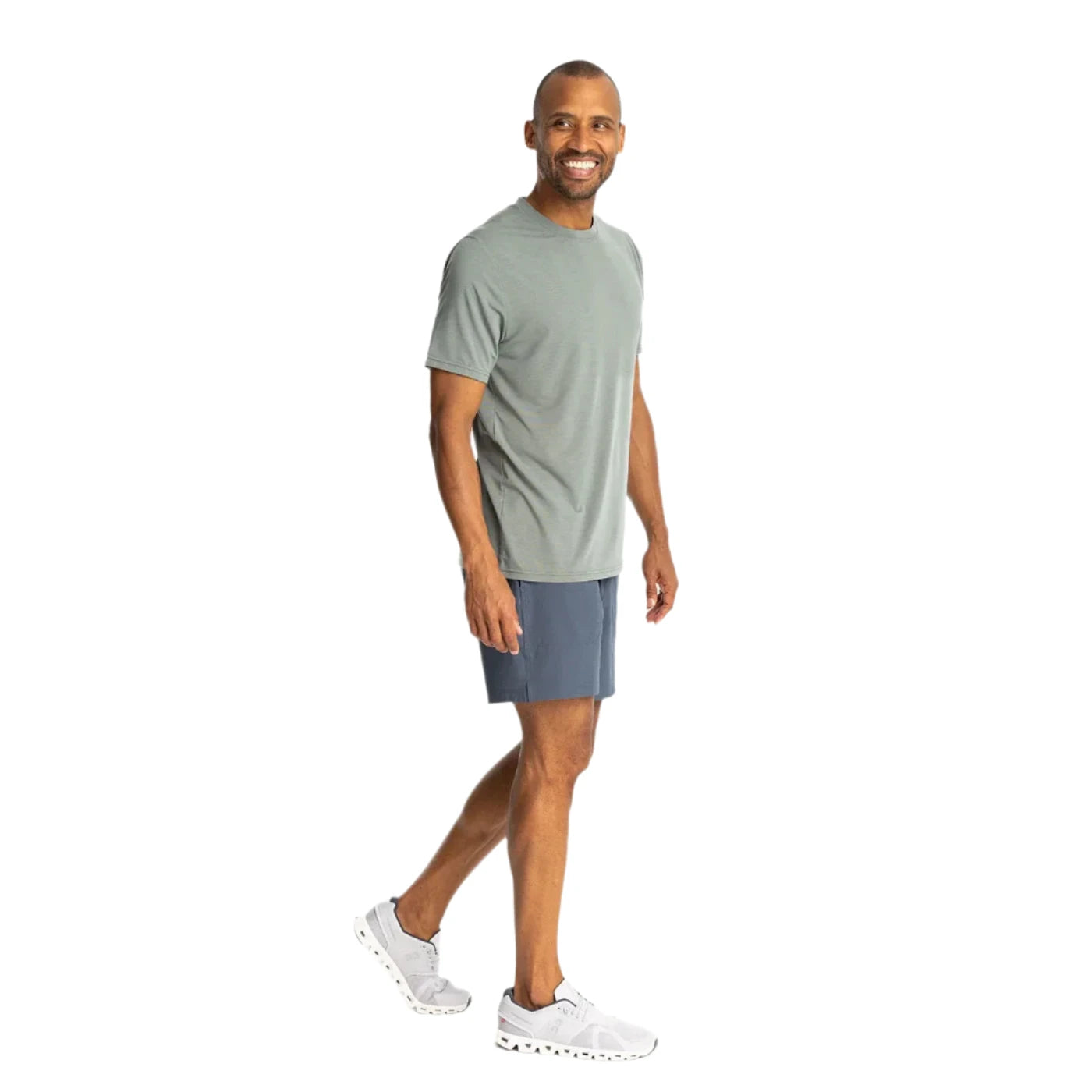 Men's Elevate Lightweight T-Shirt - Breathable Comfort Fit Casual Tee for Gym, Running & Everyday Wear